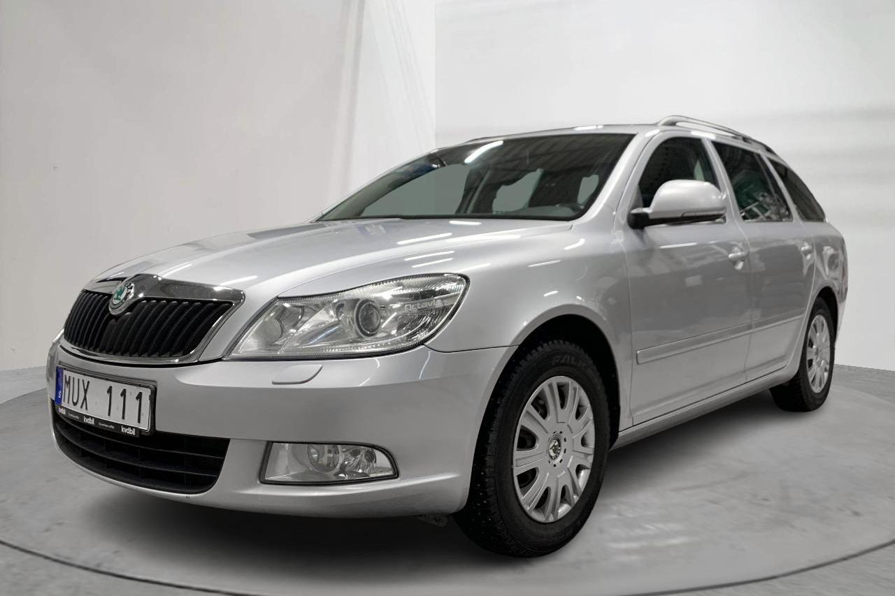 Skoda Octavia II 1.6 TDI GreenLine Kombi (105hk) - 148 340 km - Käsitsi - hõbe - 2013