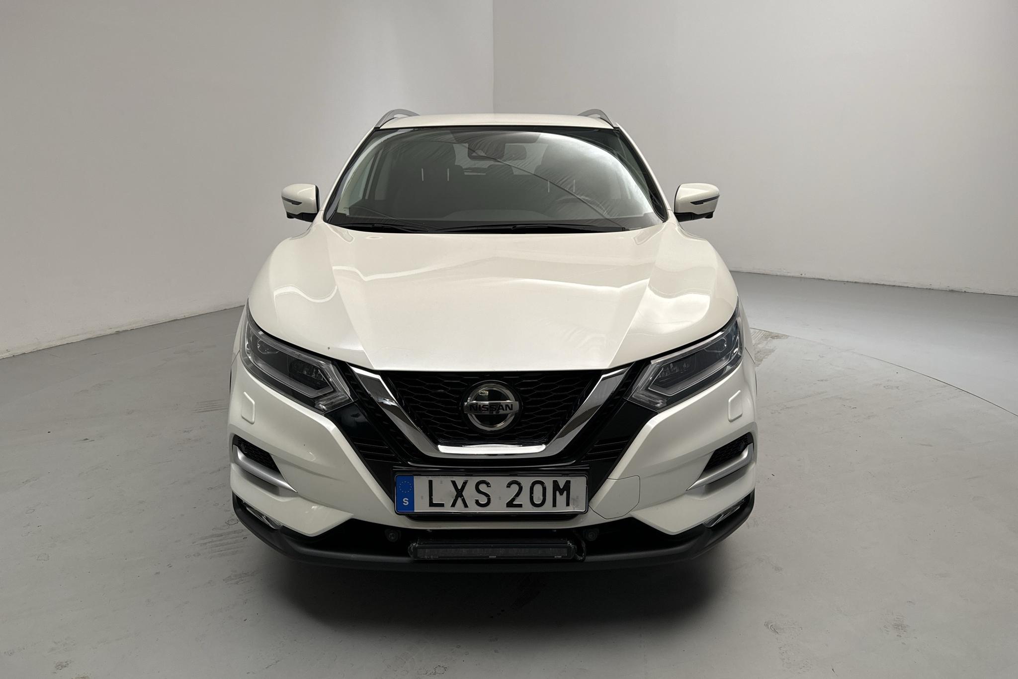 Nissan Qashqai 1.3 DIG-T (160hk) - 106 280 km - Automatyczna - biały - 2019