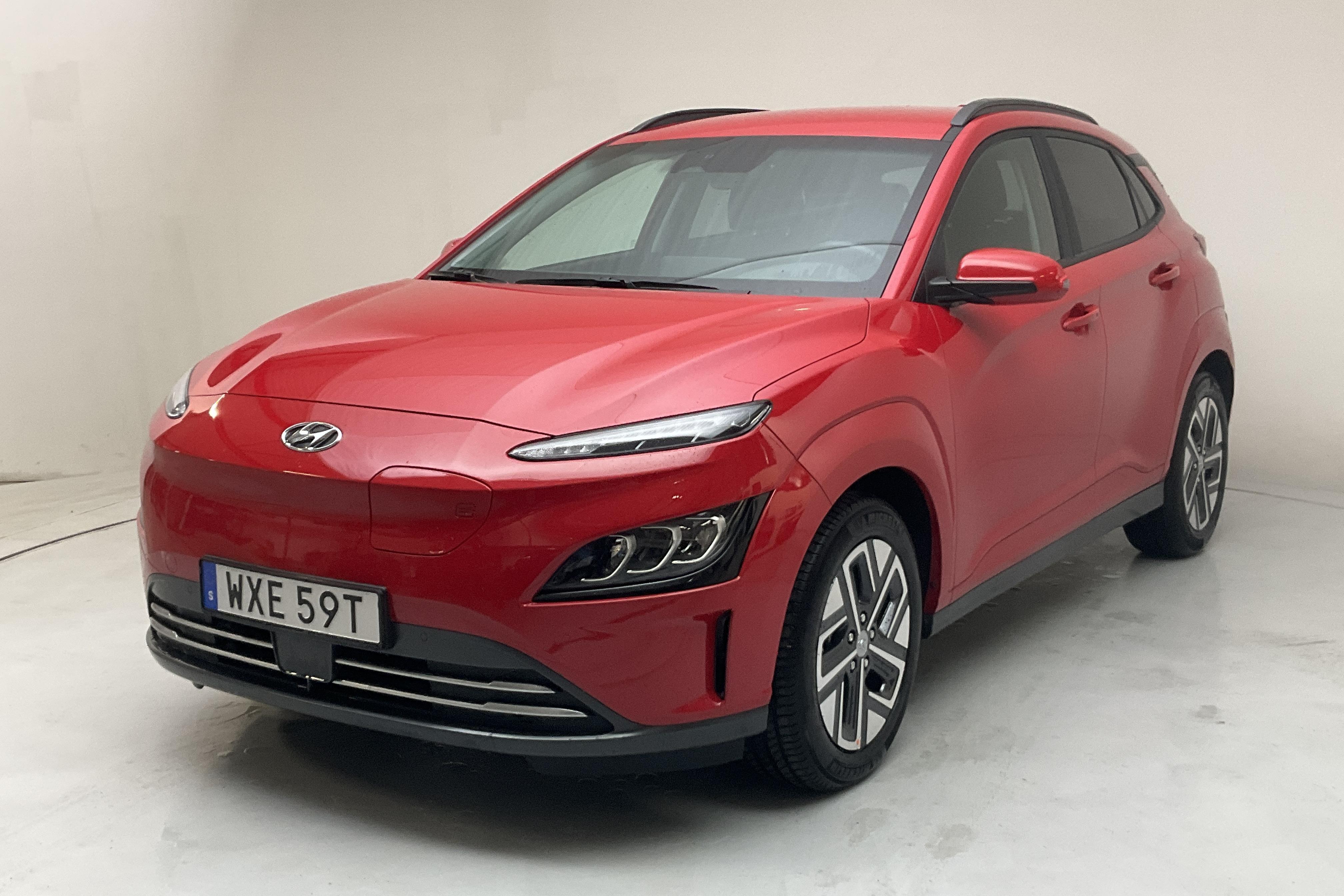 Hyundai Kona Electric 64kWh (204hk) - 22 130 km - Automatic - red - 2022