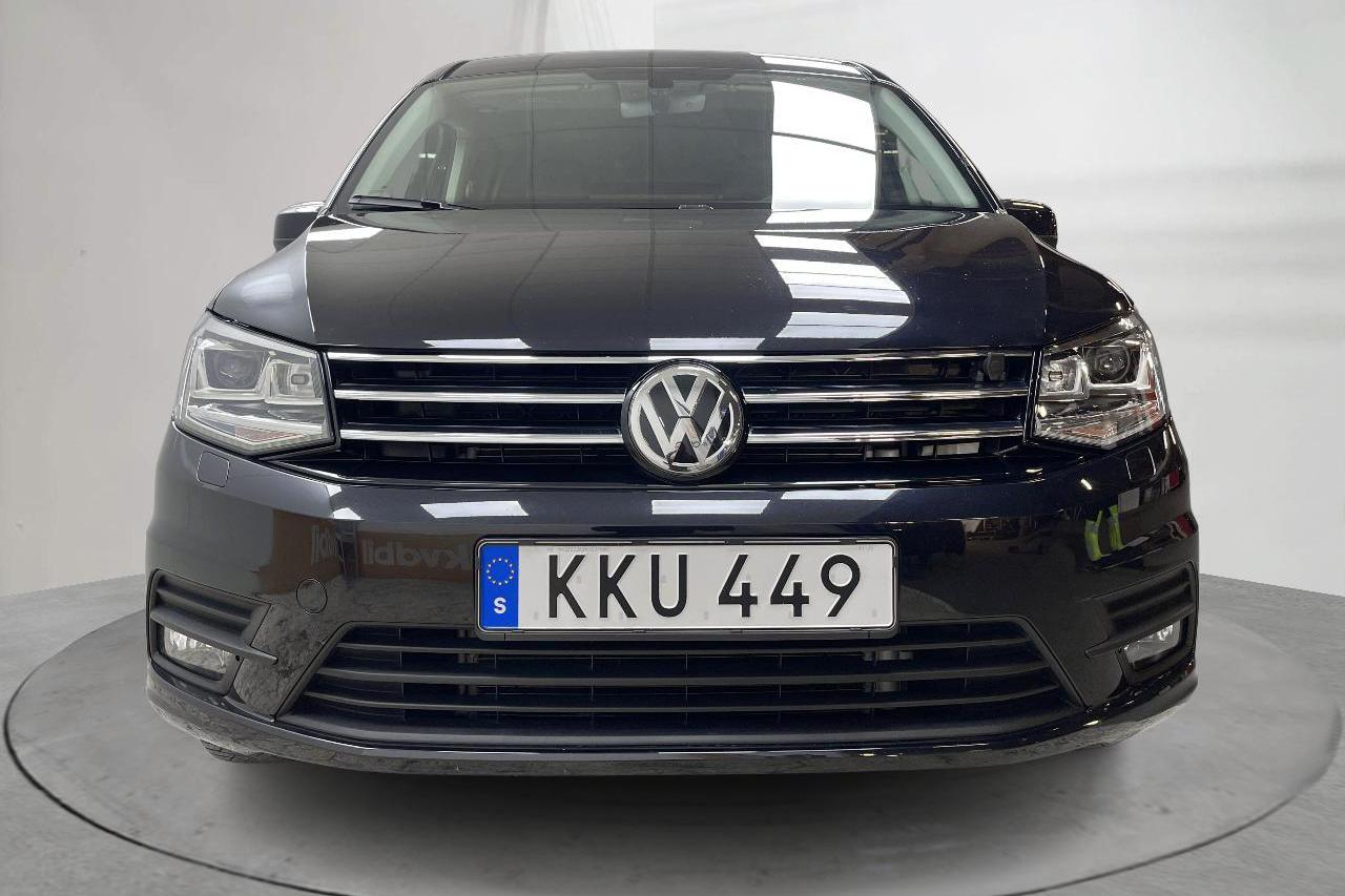 VW Caddy 1.4 TGI Maxi Skåp (110hk) - 4 408 mil - Automat - svart - 2019