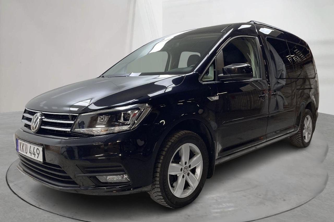 VW Caddy 1.4 TGI Maxi Skåp (110hk) - 4 408 mil - Automat - svart - 2019