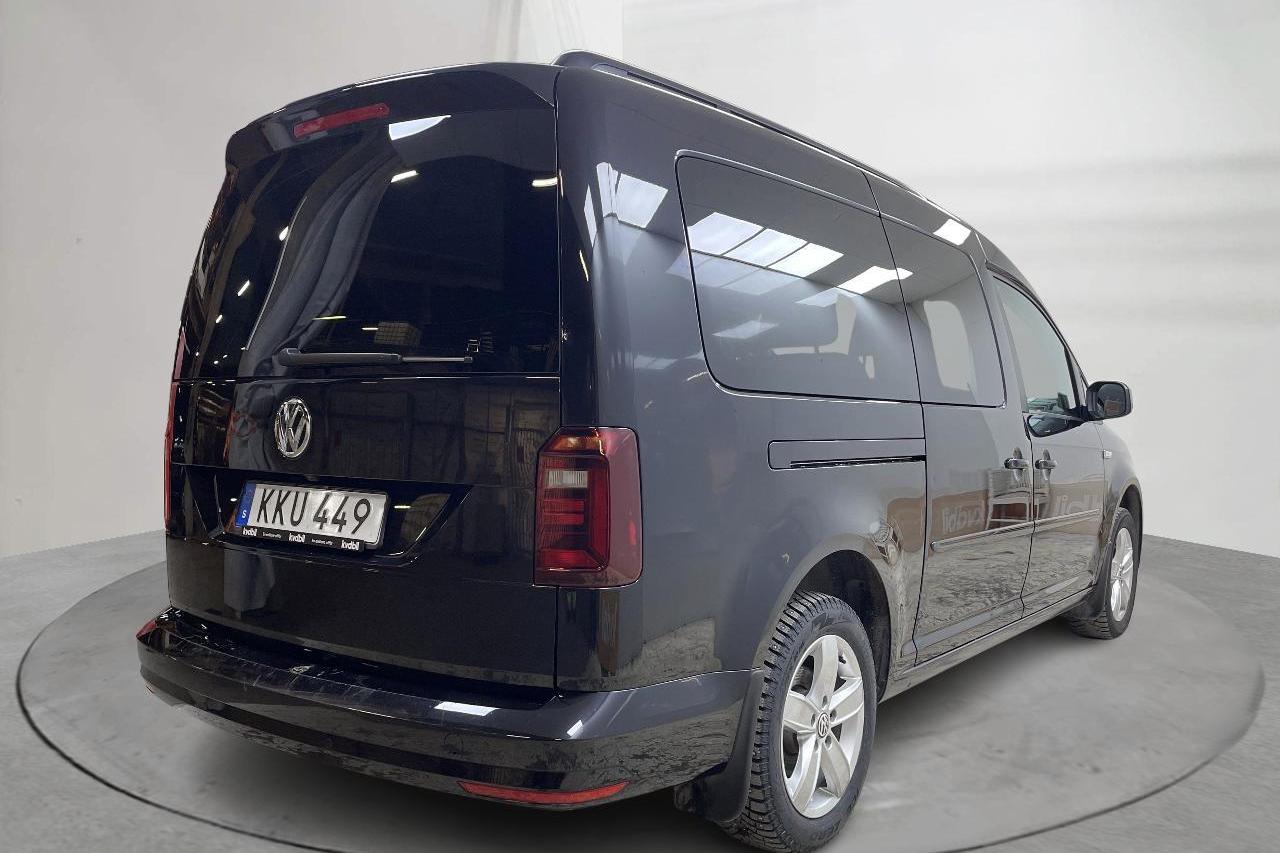 VW Caddy 1.4 TGI Maxi Skåp (110hk) - 4 408 mil - Automat - svart - 2019