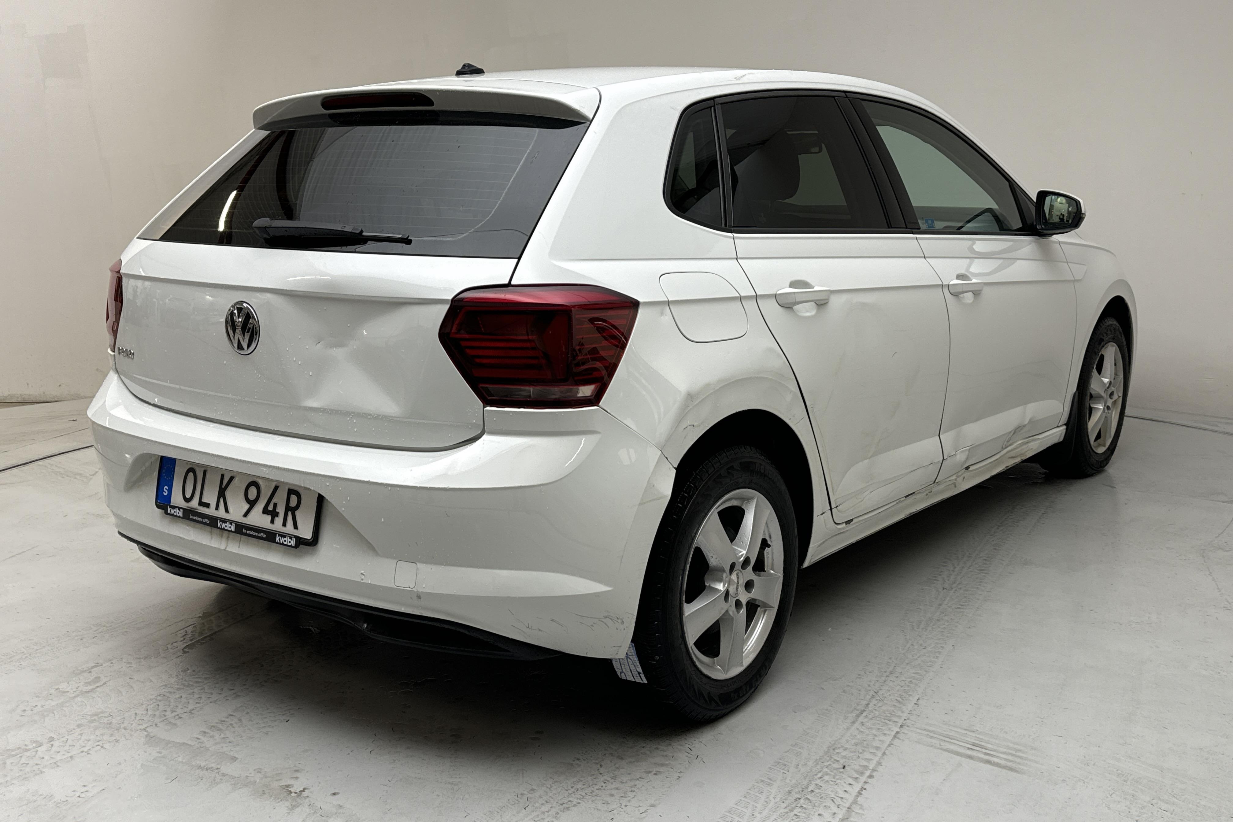 VW Polo 1.0 TSI 5dr (95hk) - 274 940 km - Automaattinen - valkoinen - 2020