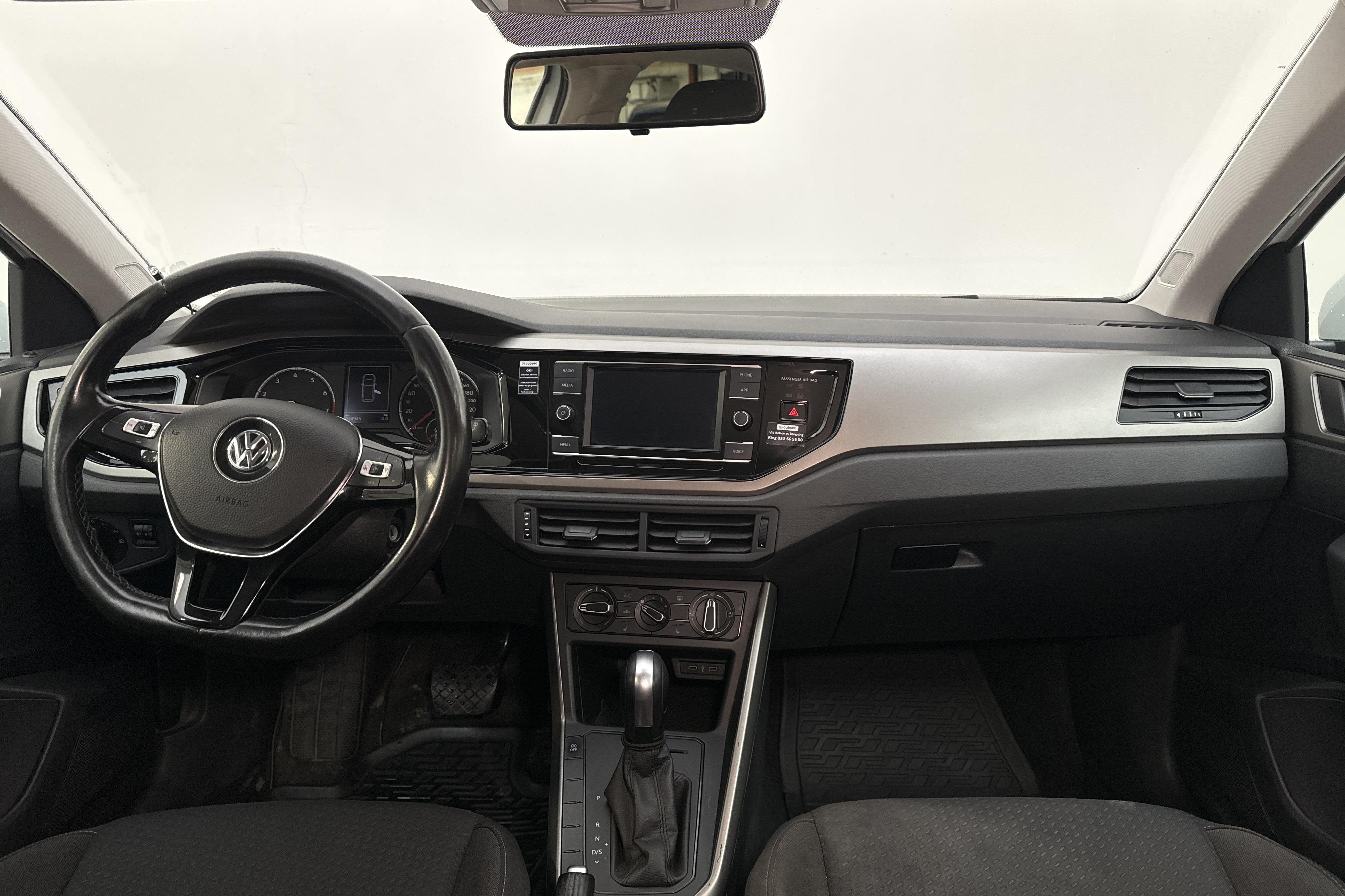 VW Polo 1.0 TSI 5dr (95hk) - 274 940 km - Automaattinen - valkoinen - 2020