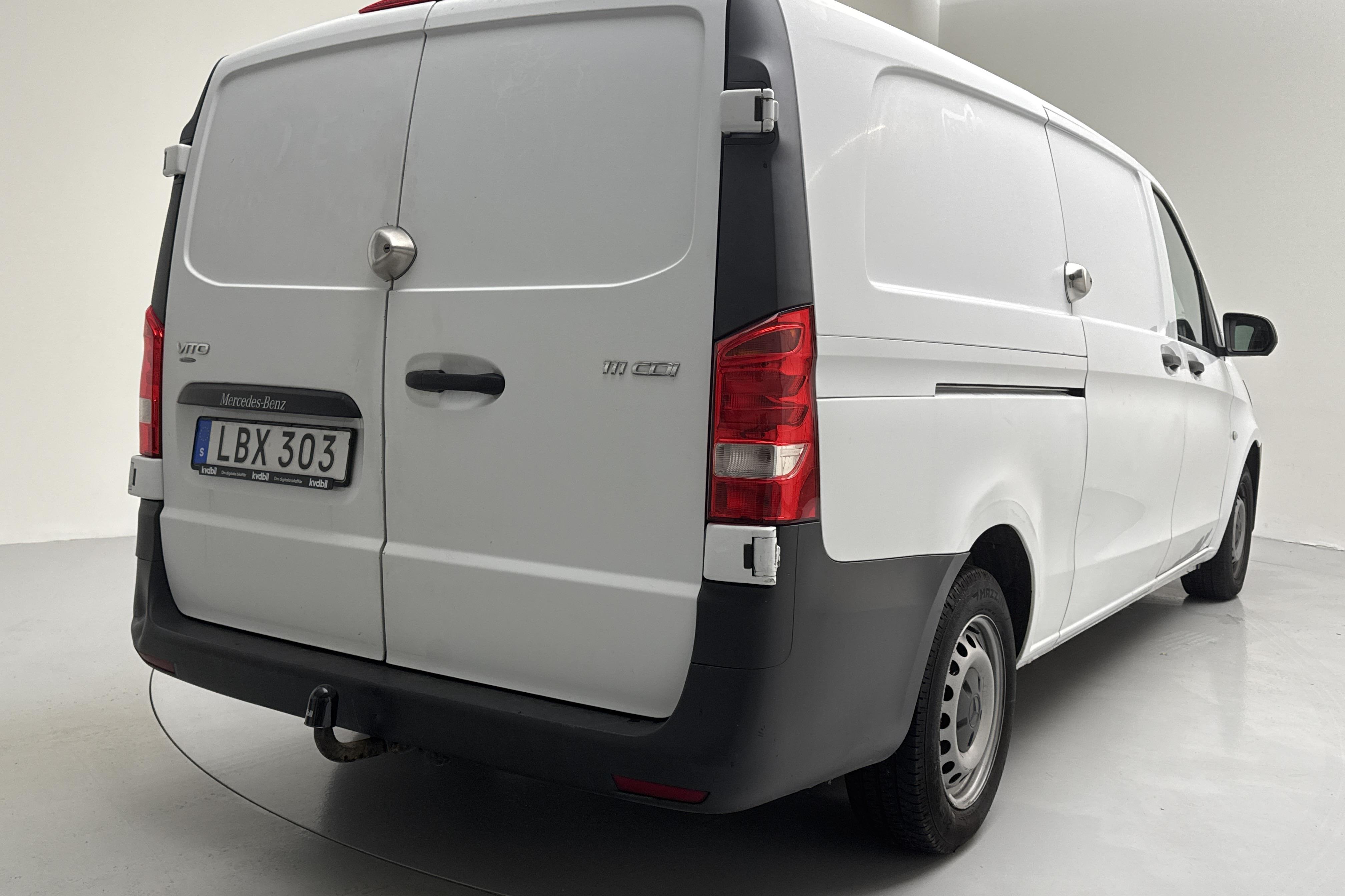 Mercedes Vito 111 CDI W640 (114hk) - 159 810 km - Käsitsi - valge - 2016