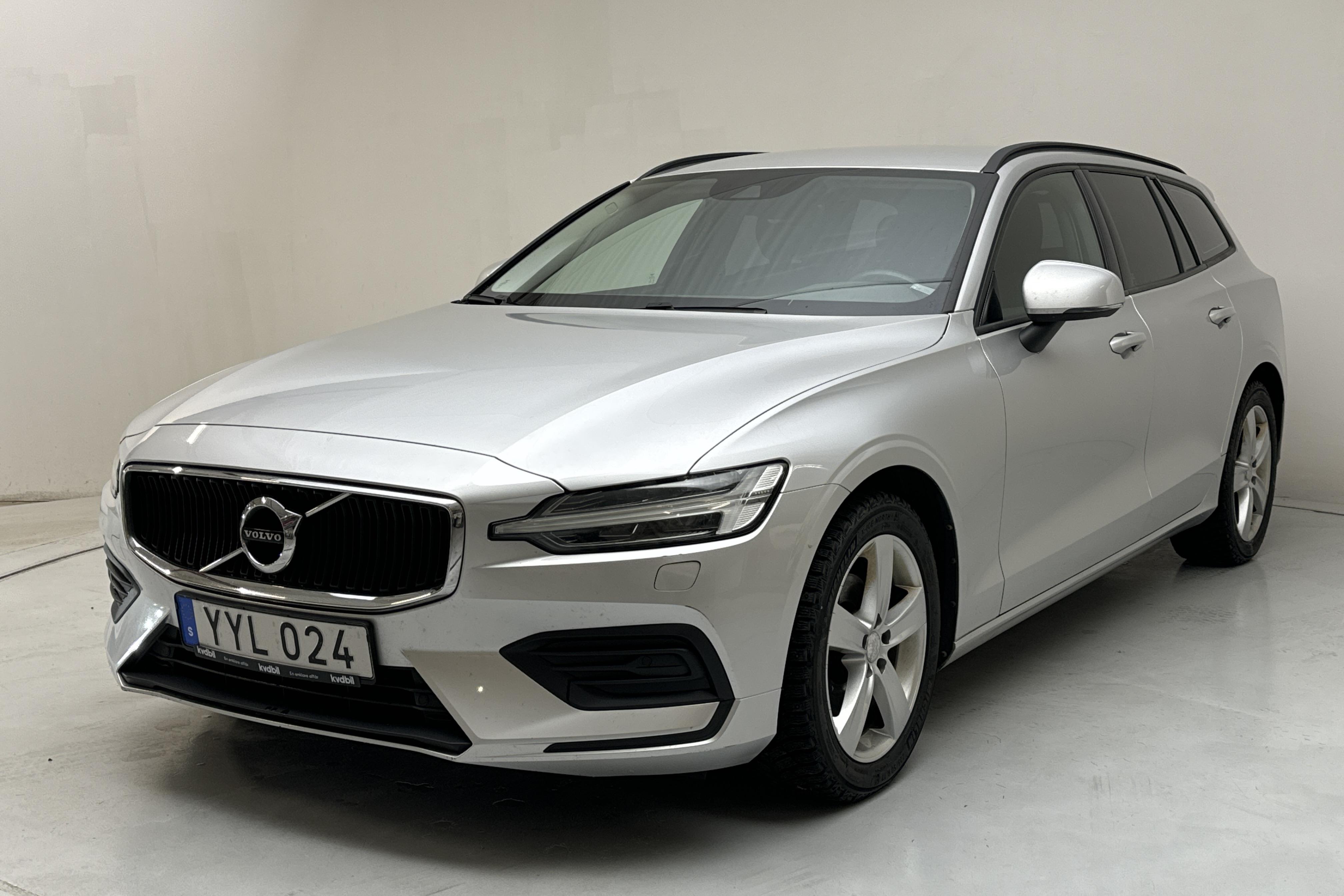 Volvo V60 D3 (150hk) - 142 930 km - Automaatne - hõbe - 2019