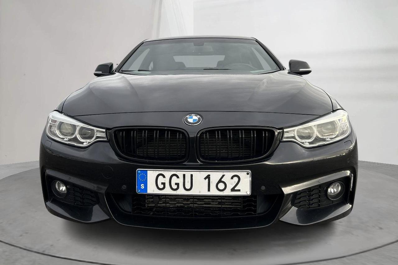 BMW 420i Coupé, F32 (184hk) - 117 800 km - Automatic - black - 2014