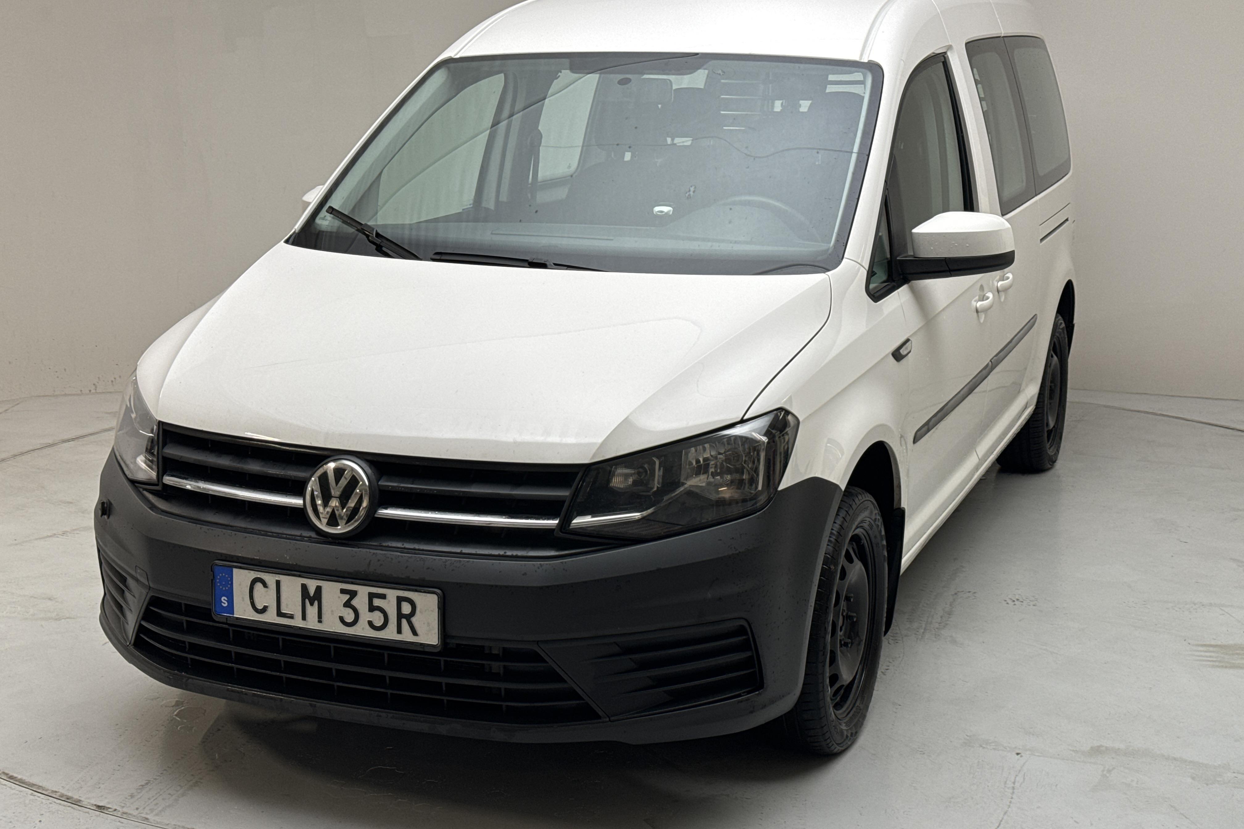 VW Caddy Maxi Life 2.0 TDI (102hk) - 194 590 km - Automatyczna - biały - 2019