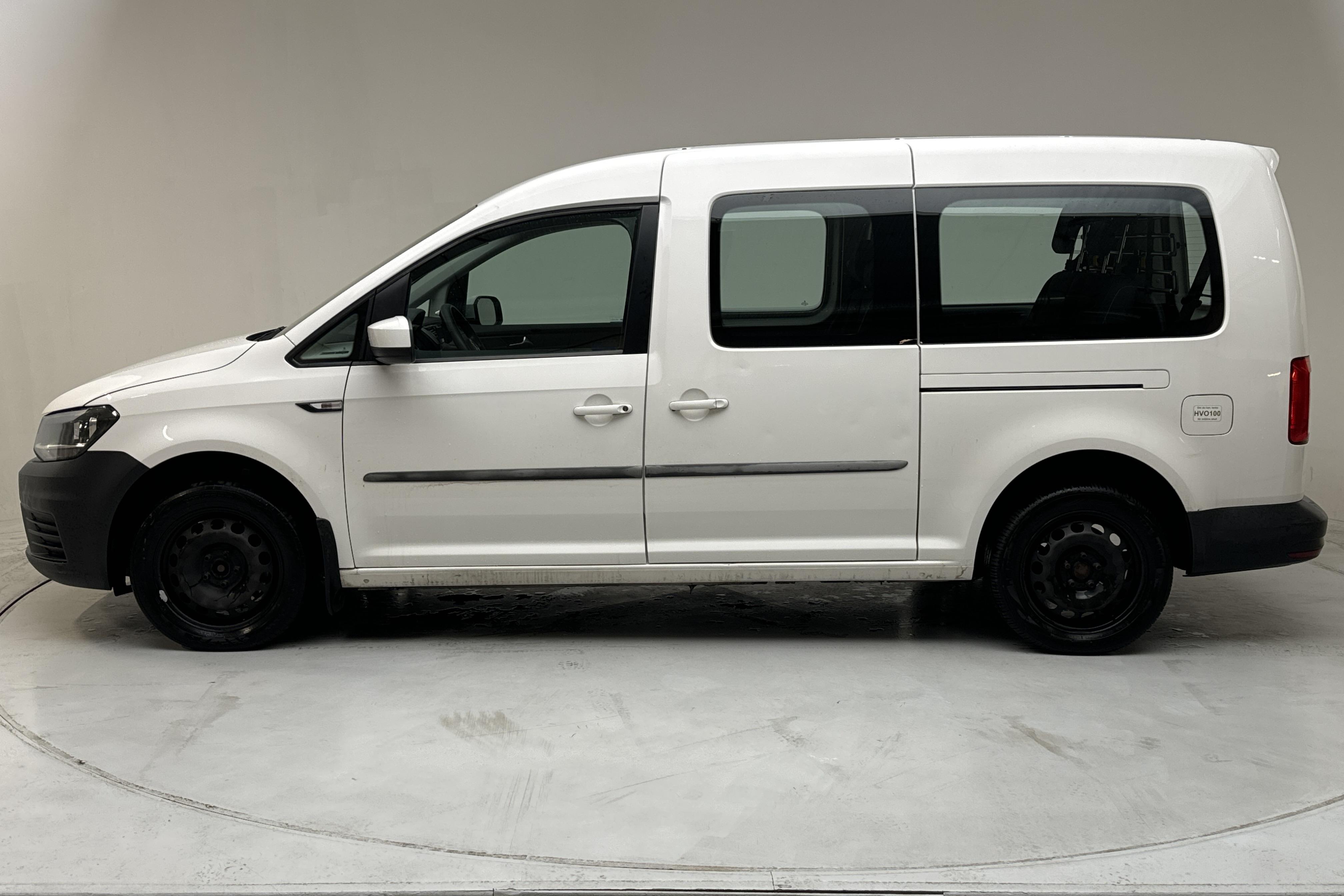 VW Caddy Maxi Life 2.0 TDI (102hk) - 194 590 km - Automatyczna - biały - 2019