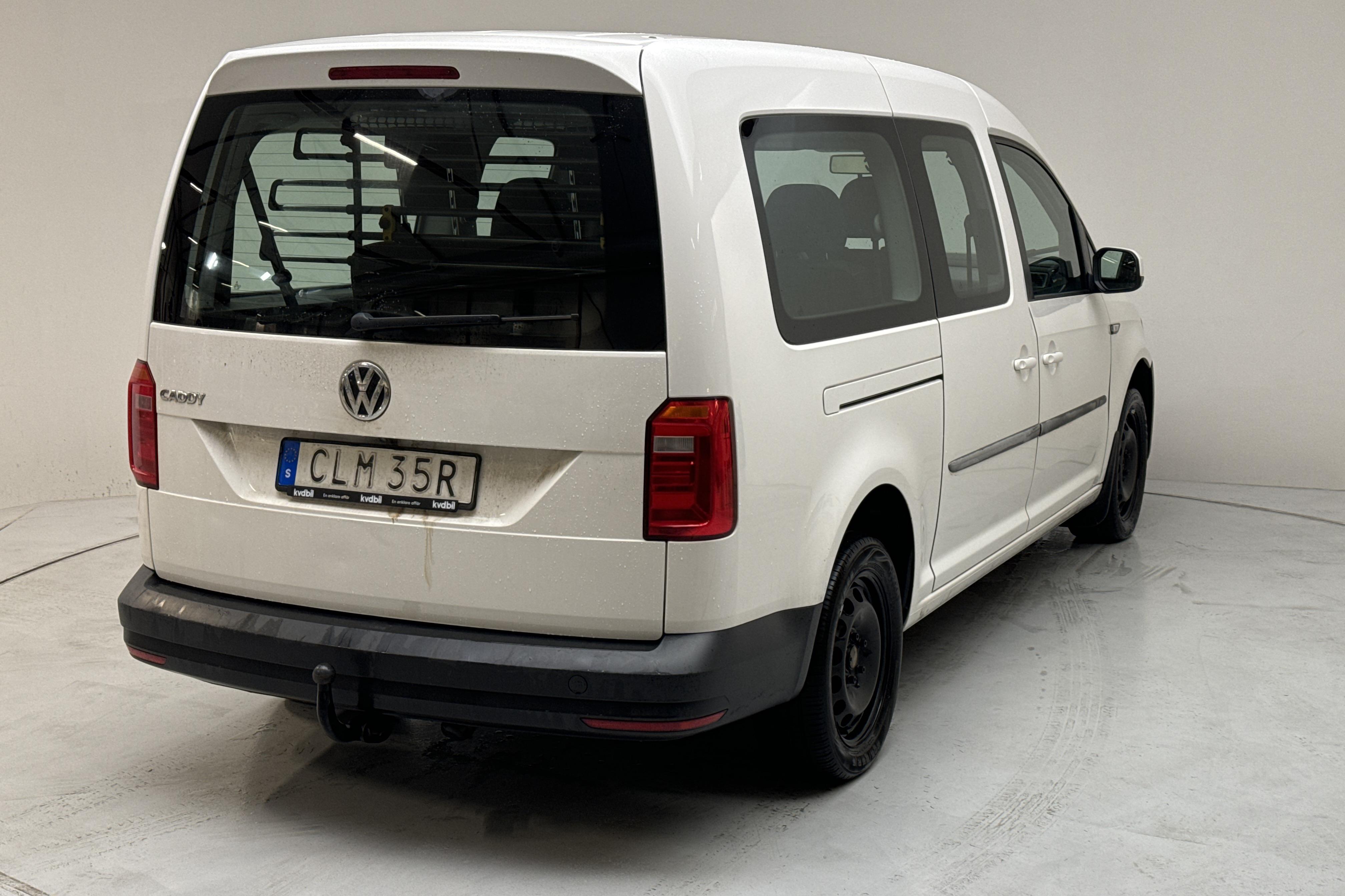 VW Caddy Maxi Life 2.0 TDI (102hk) - 194 590 km - Automatyczna - biały - 2019