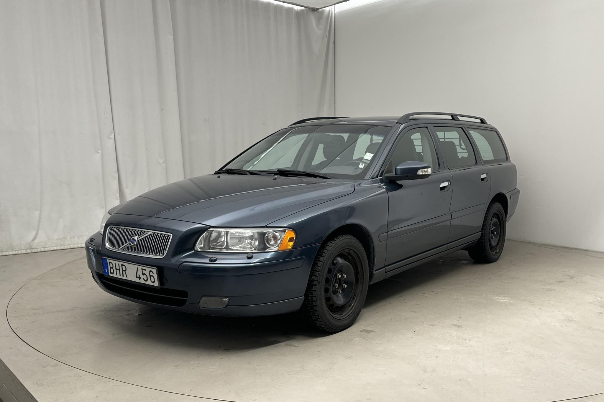 Volvo V70 2.4D (163hk) - 21 017 mil - Automat - blå - 2008