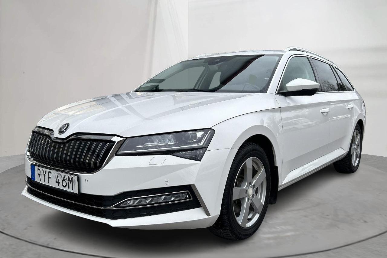 Skoda Superb 1.4 TSI PHEV Kombi (218hk) - 94 490 km - Automatyczna - biały - 2021