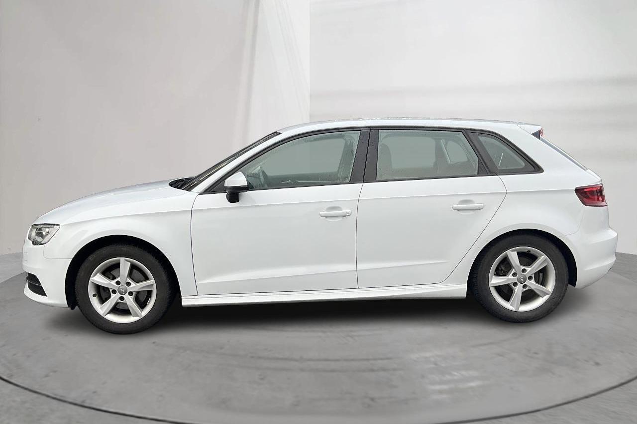 Audi A3 1.6 TDI Ultra Sportback (110hk) - 166 160 km - Manualna - biały - 2014