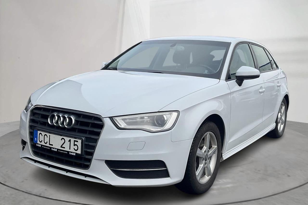 Audi A3 1.6 TDI Ultra Sportback (110hk) - 166 160 km - Manualna - biały - 2014