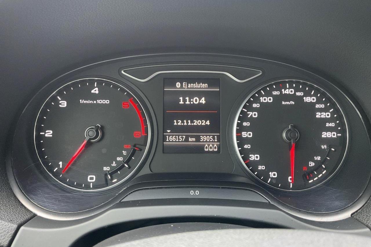 Audi A3 1.6 TDI Ultra Sportback (110hk) - 166 160 km - Manualna - biały - 2014