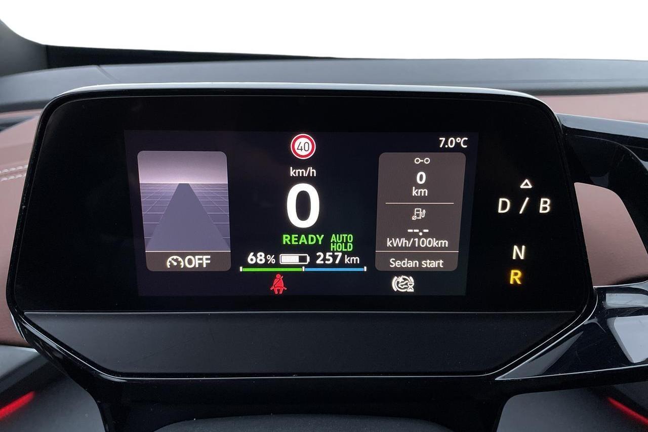 VW ID.4 77kWh (204hk) - 10 471 mil - Automat - Dark Grey - 2021