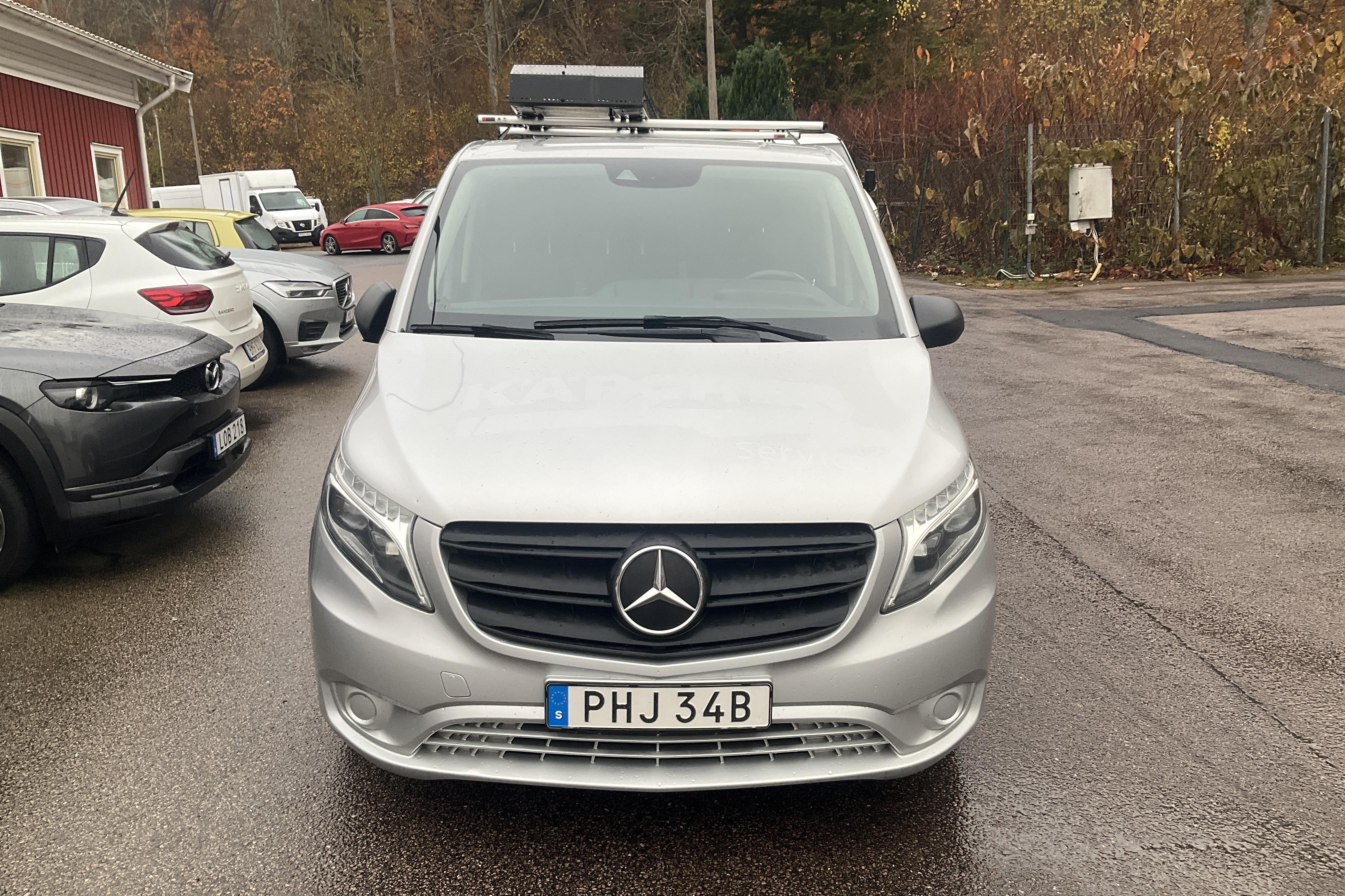 Mercedes Vito 116 CDI W640 (163hk) - 9 739 mil - Automat - silver - 2021