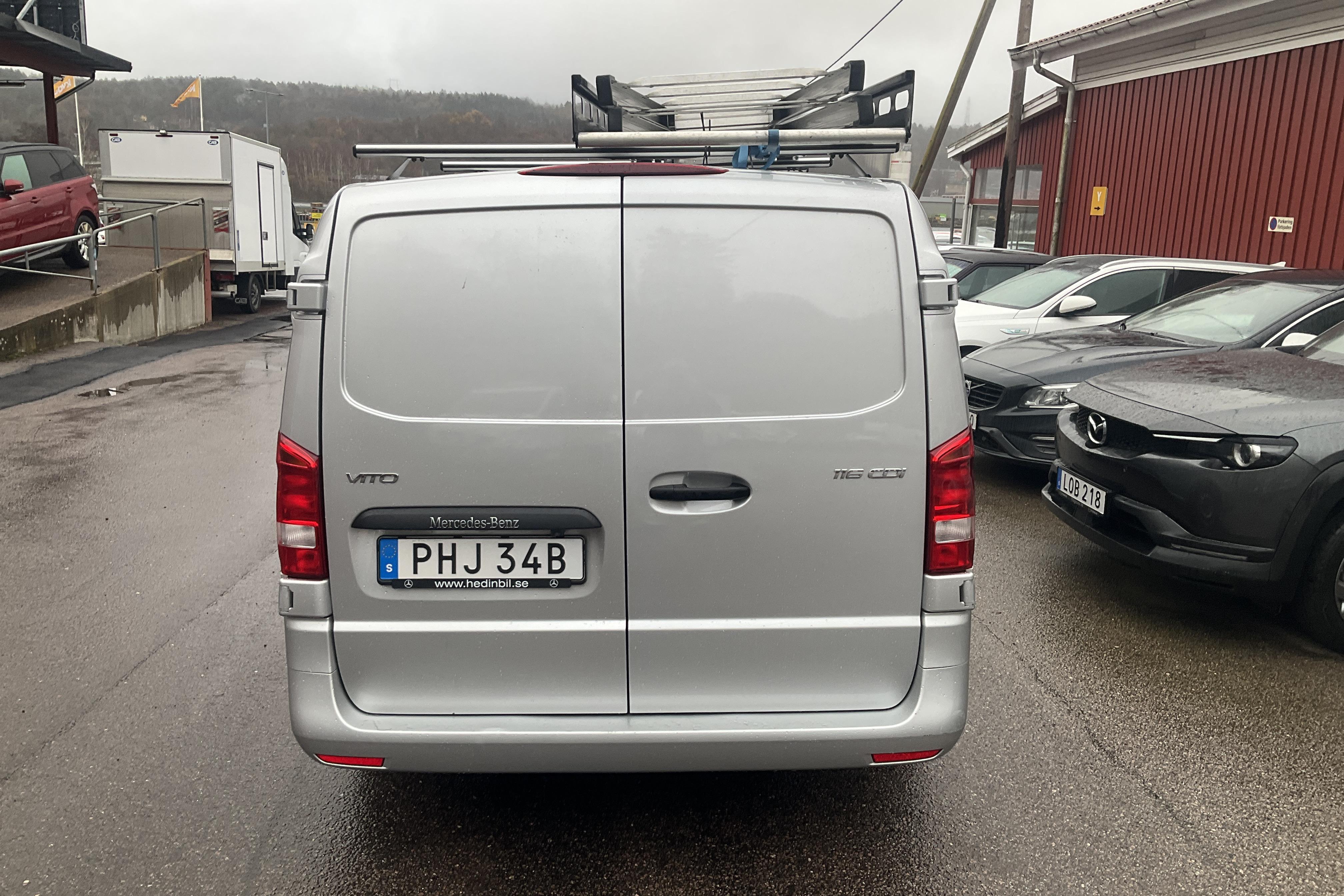 Mercedes Vito 116 CDI W640 (163hk) - 9 739 mil - Automat - silver - 2021