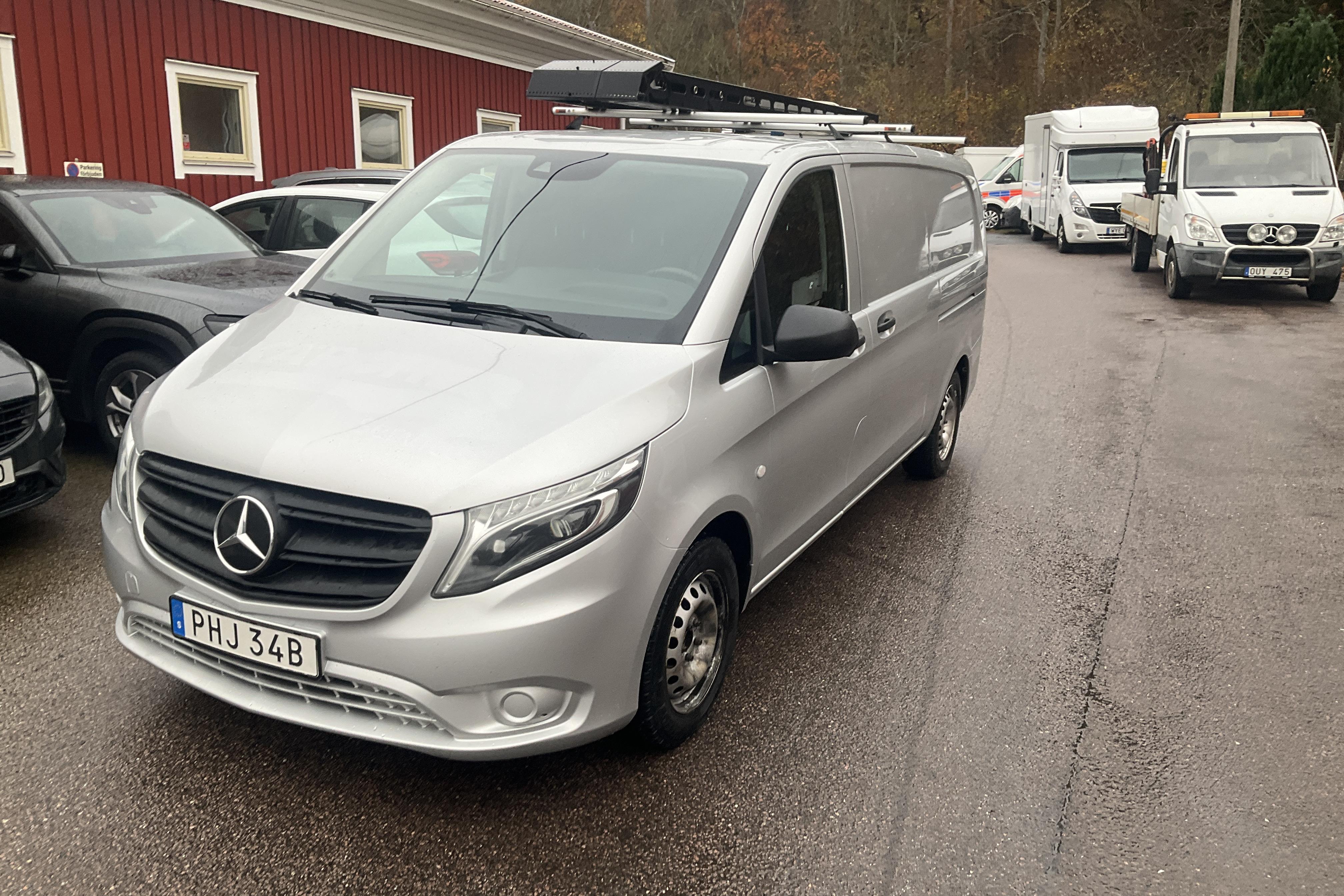 Mercedes Vito 116 CDI W640 (163hk) - 9 739 mil - Automat - silver - 2021