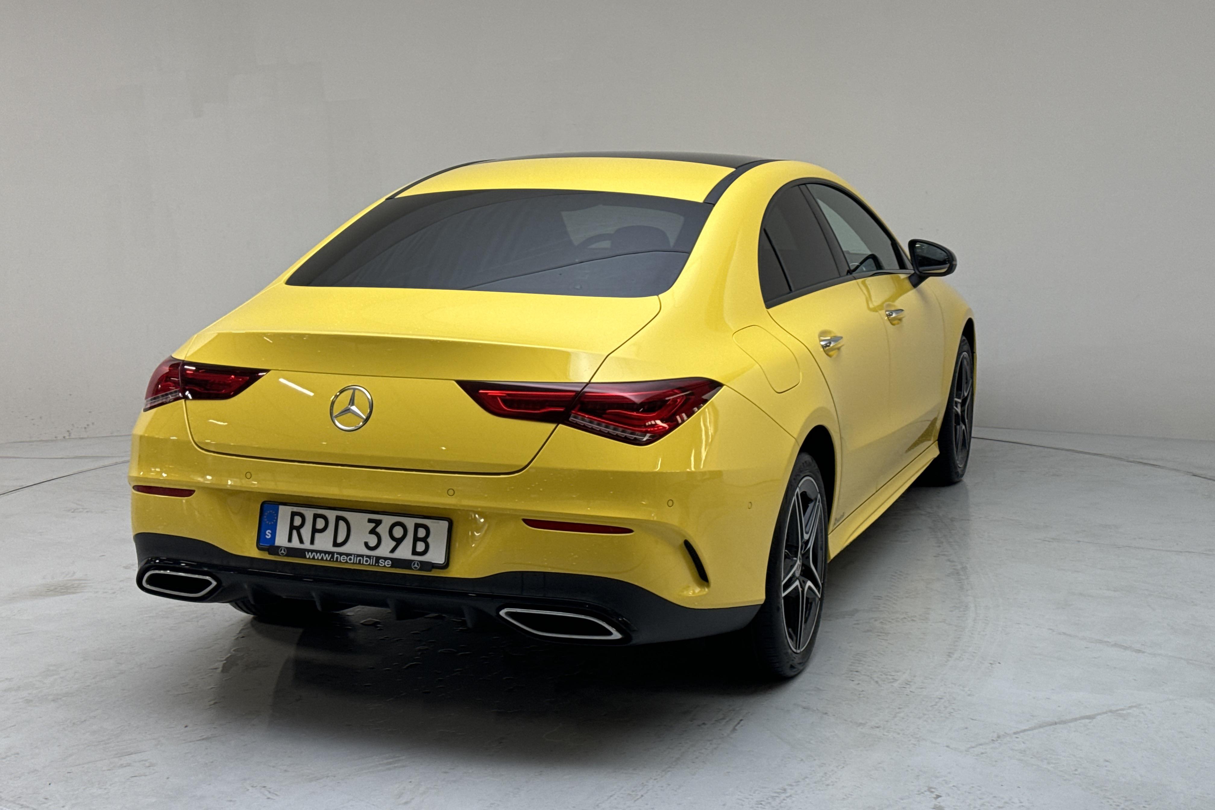 Mercedes CLA 250 e Coupé C118 (218hk) - 2 516 mil - Automat - gul - 2023