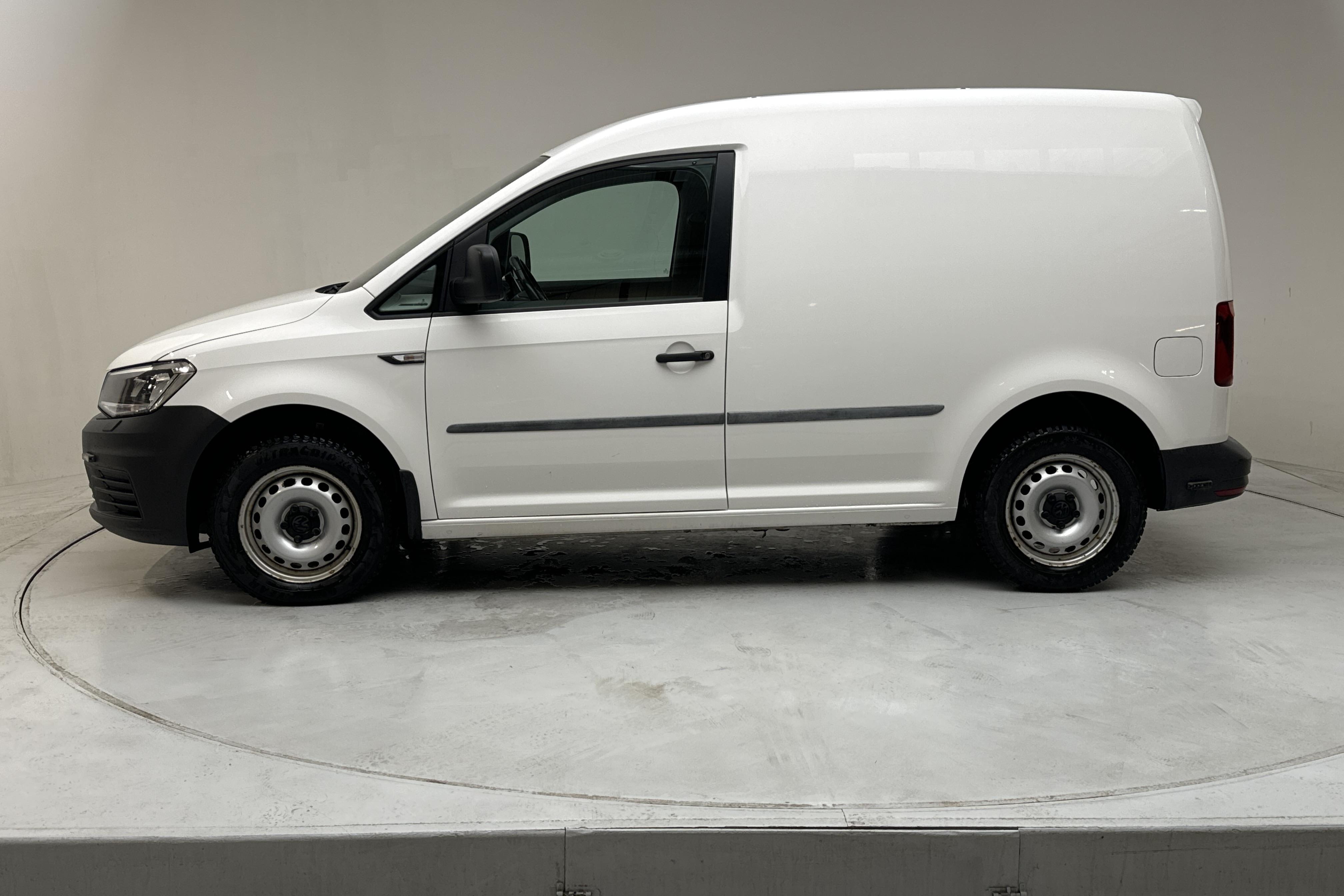 VW Caddy 2.0 TDI Skåp (102hk) - 9 369 mil - Automat - vit - 2017