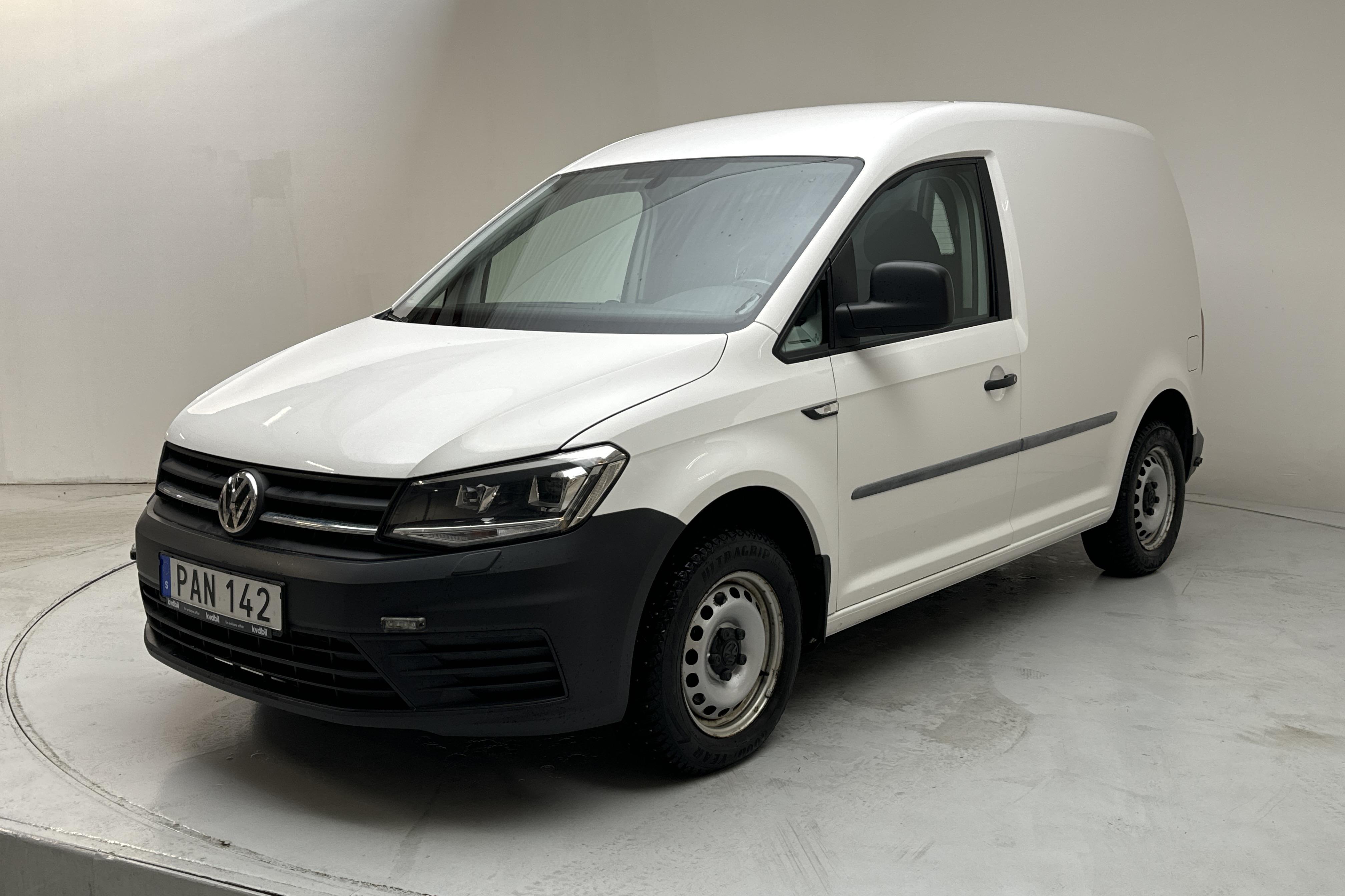 VW Caddy 2.0 TDI Skåp (102hk) - 9 369 mil - Automat - vit - 2017