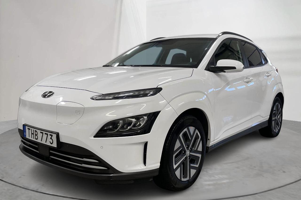 Hyundai Kona Electric Standard Range 39kWh (136hk) - 35 290 km - Automatyczna - biały - 2022