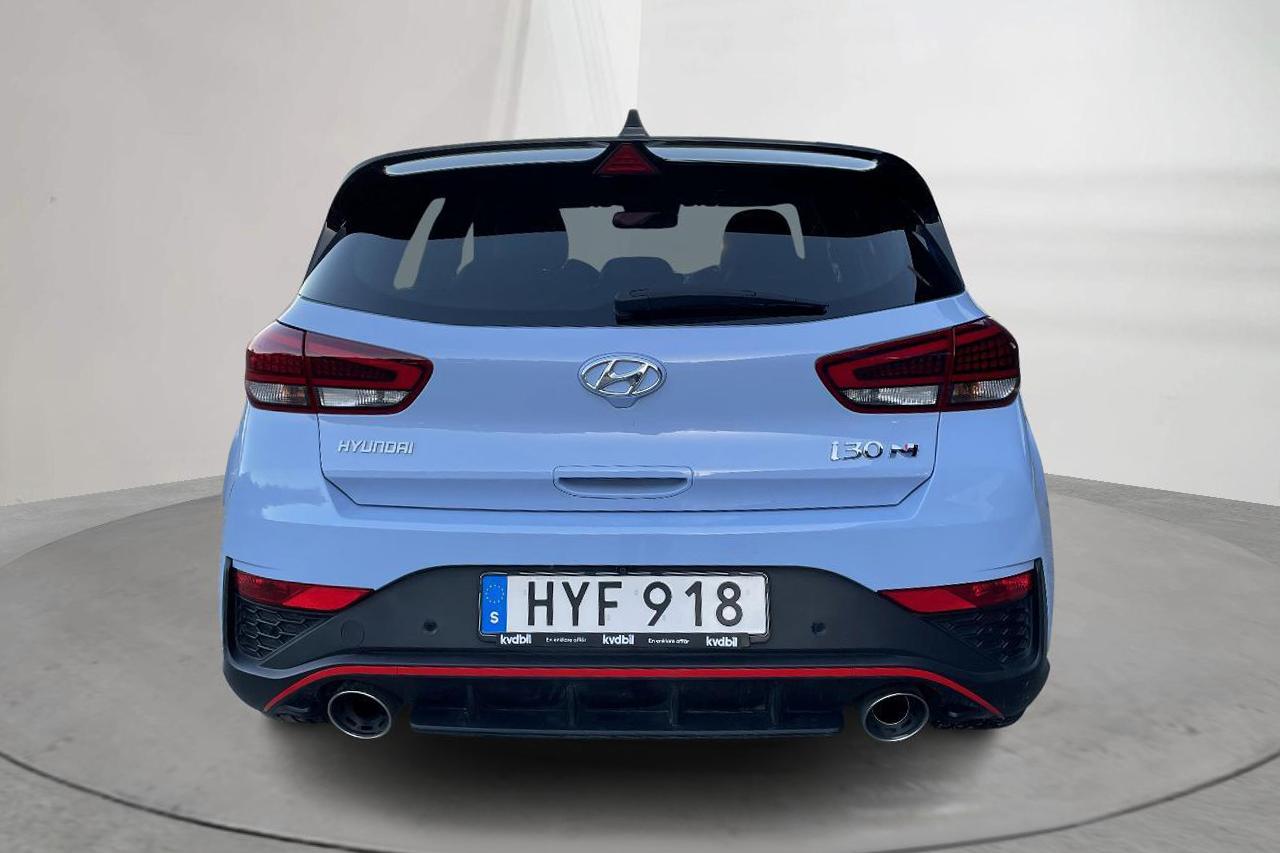 Hyundai i30 2.0 T-GDi (280hk) - 4 098 mil - Automat - blå - 2021