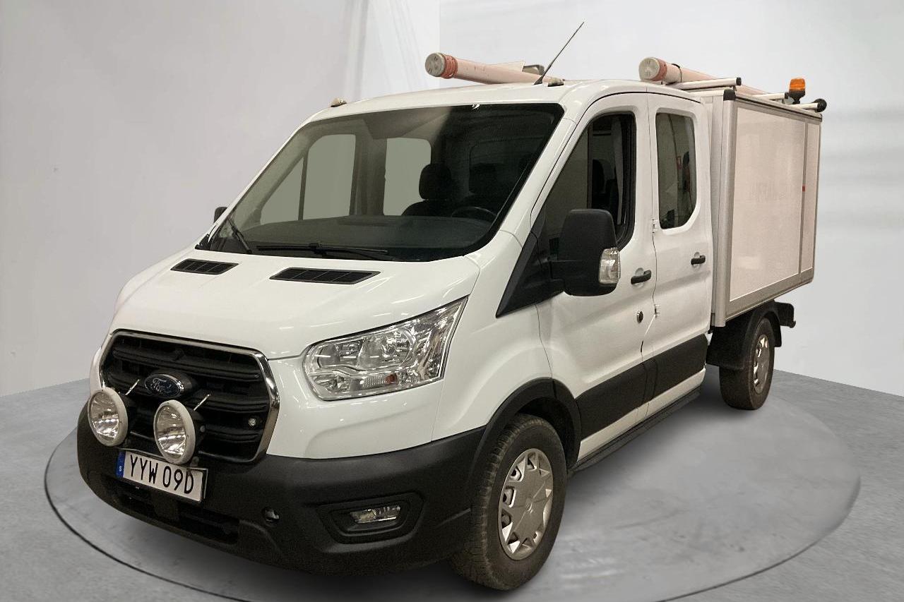 Ford Transit 350 2.0 TDCi 2WD Chassi (130hk) - 10 419 mil - Manuell - vit - 2020