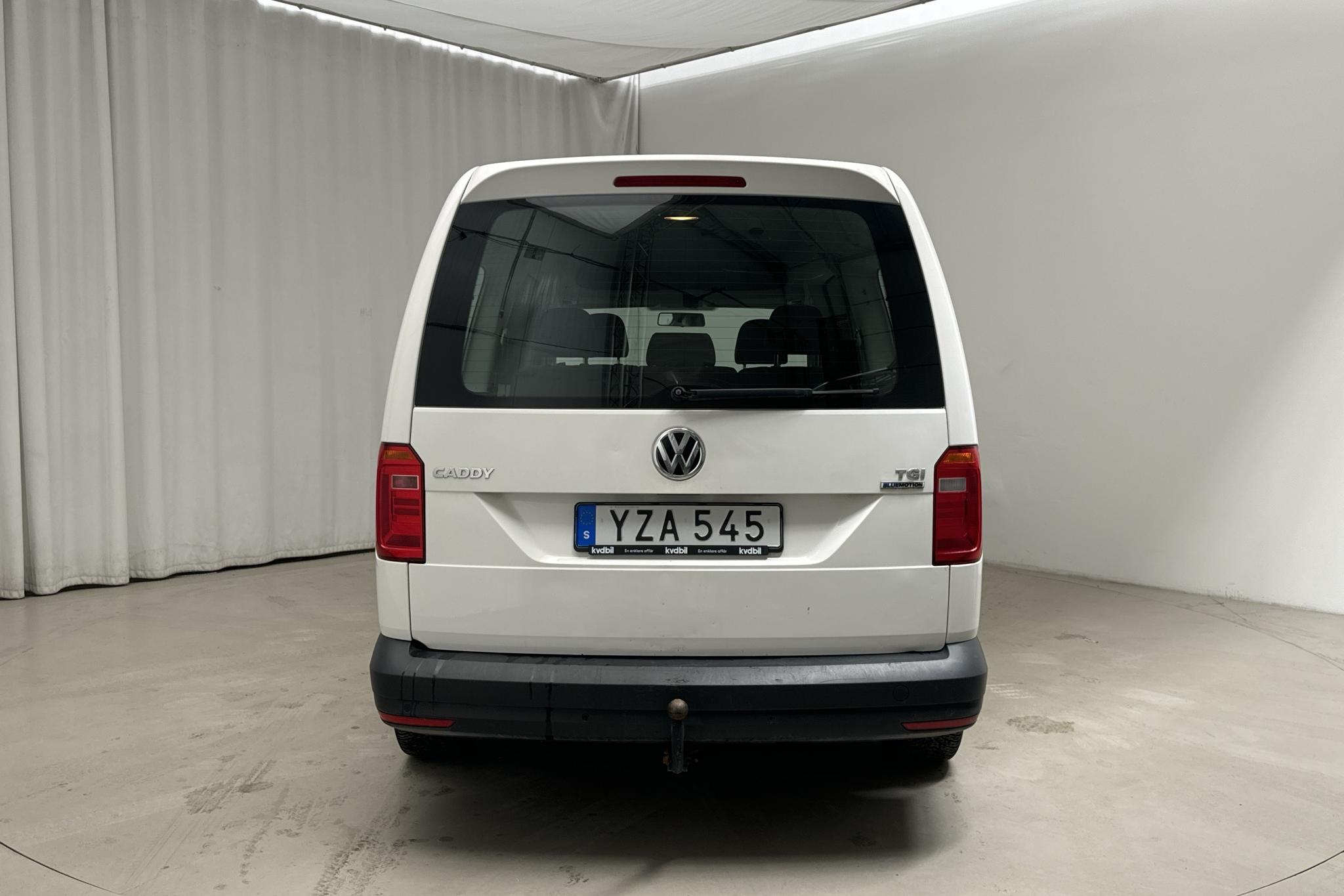 VW Caddy Maxi Life 1.4 TGI (110hk) - 95 740 km - Automaatne - valge - 2018