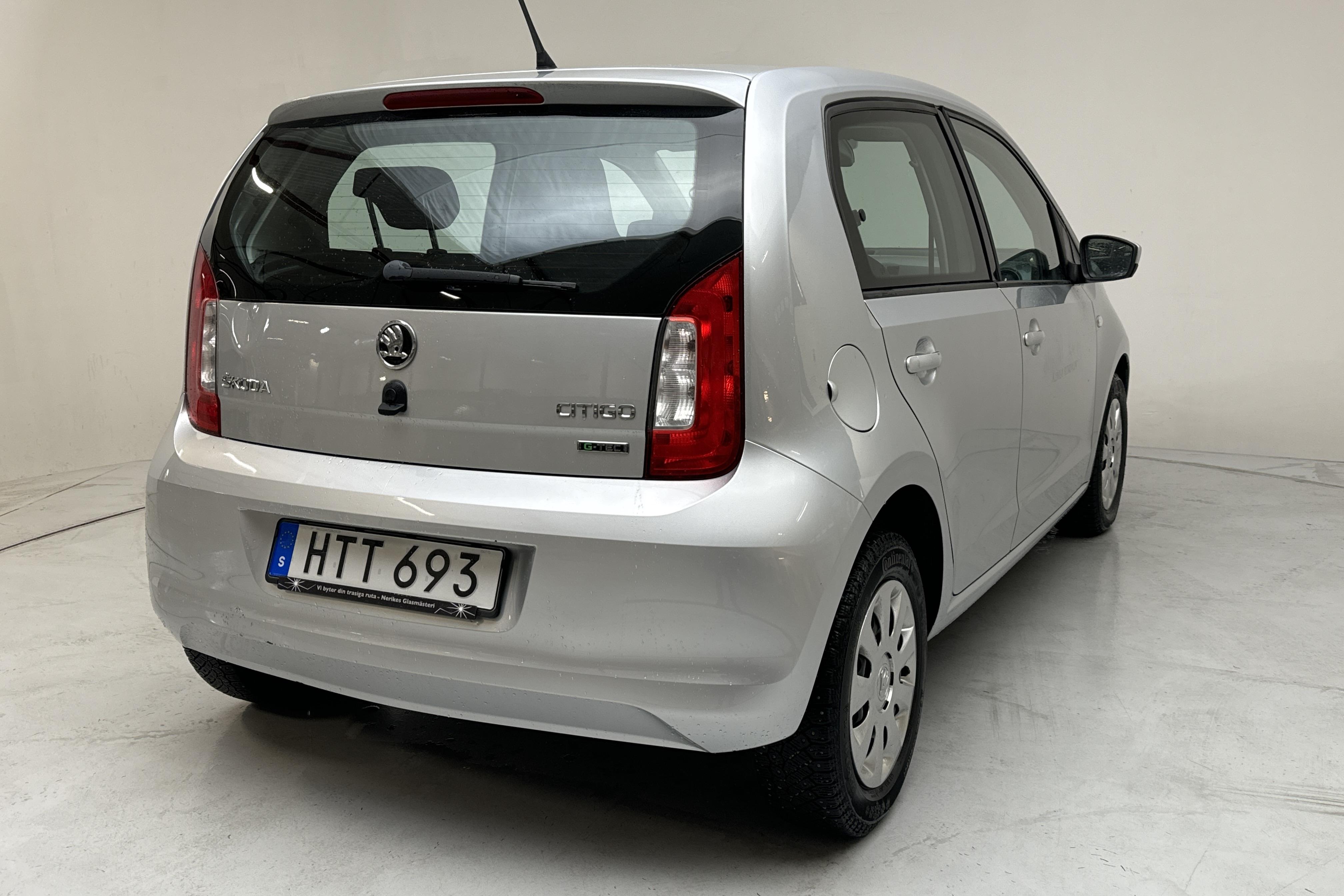 Skoda Citigo MPI 5dr CNG (68hk) - 7 589 mil - Manuell - silver - 2016