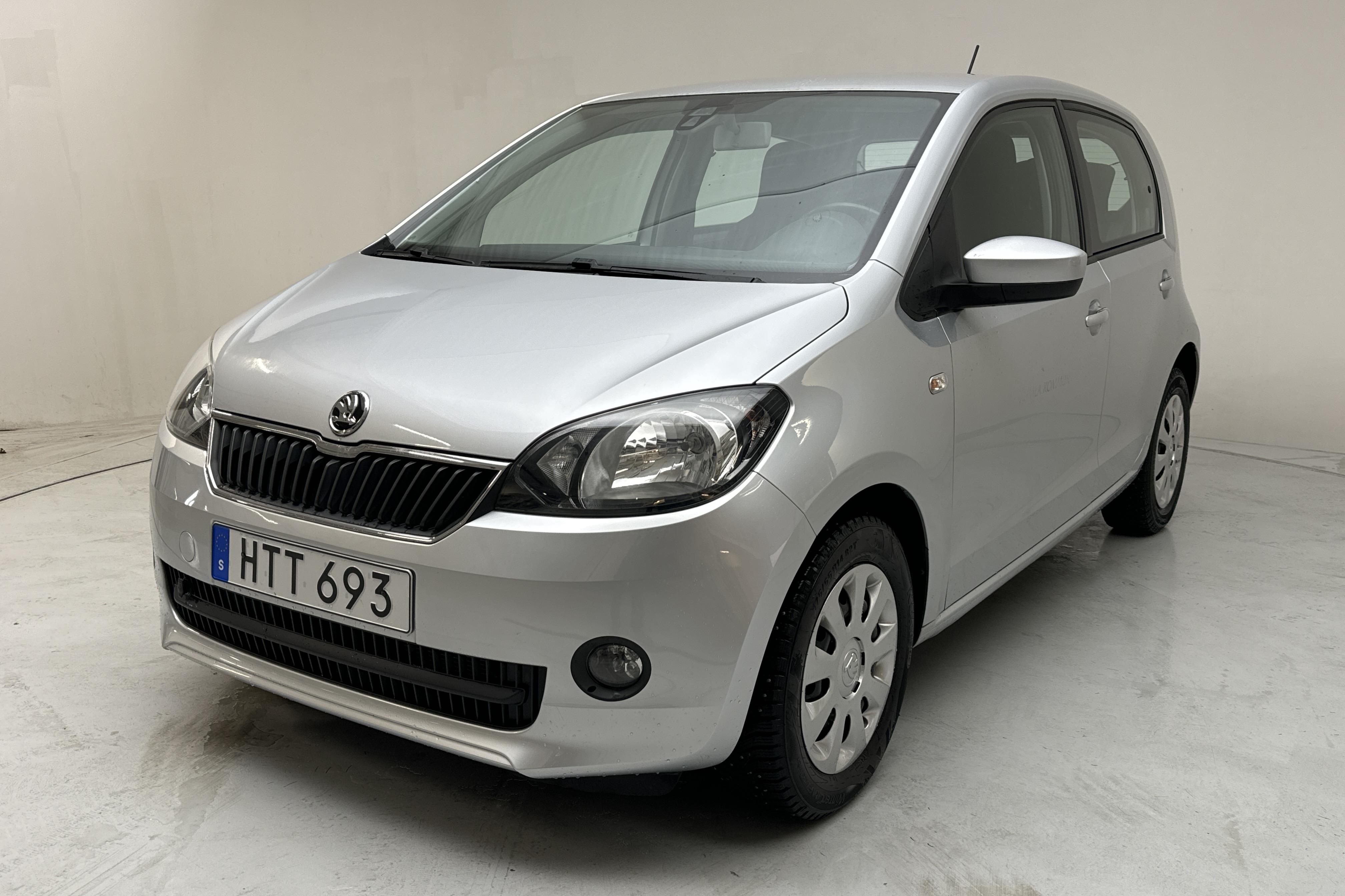 Skoda Citigo MPI 5dr CNG (68hk) - 7 589 mil - Manuell - silver - 2016