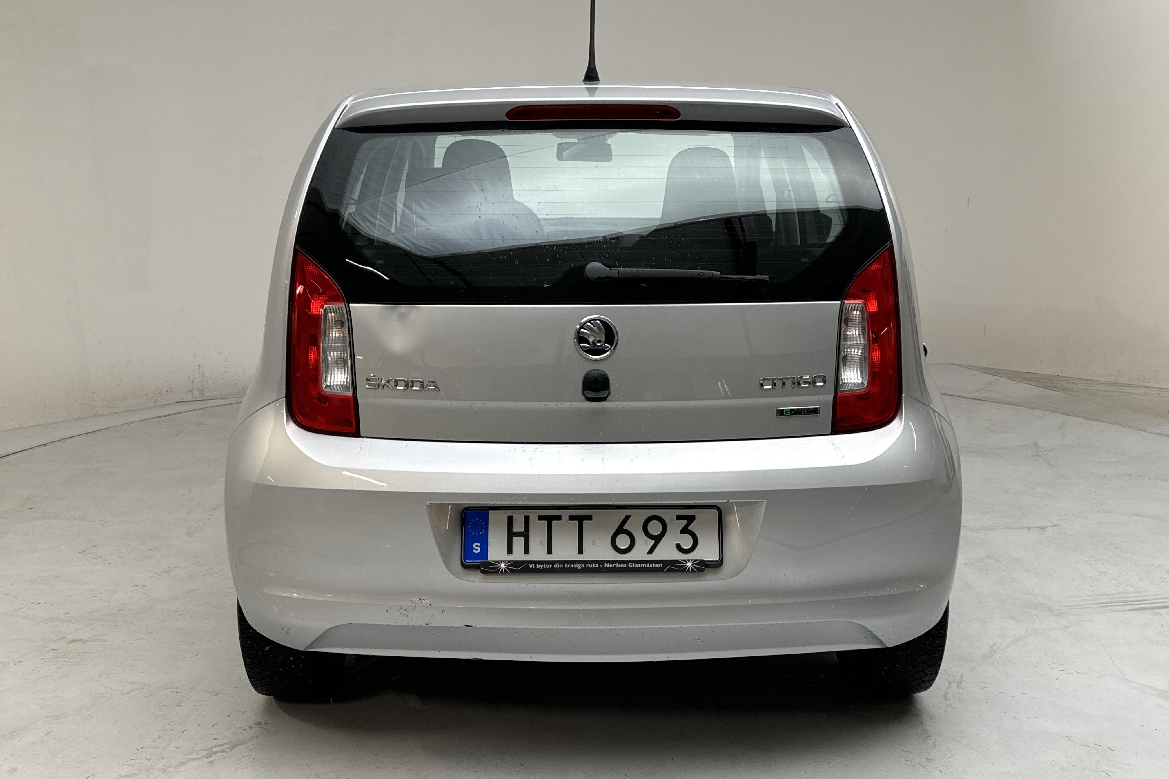 Skoda Citigo MPI 5dr CNG (68hk) - 7 589 mil - Manuell - silver - 2016