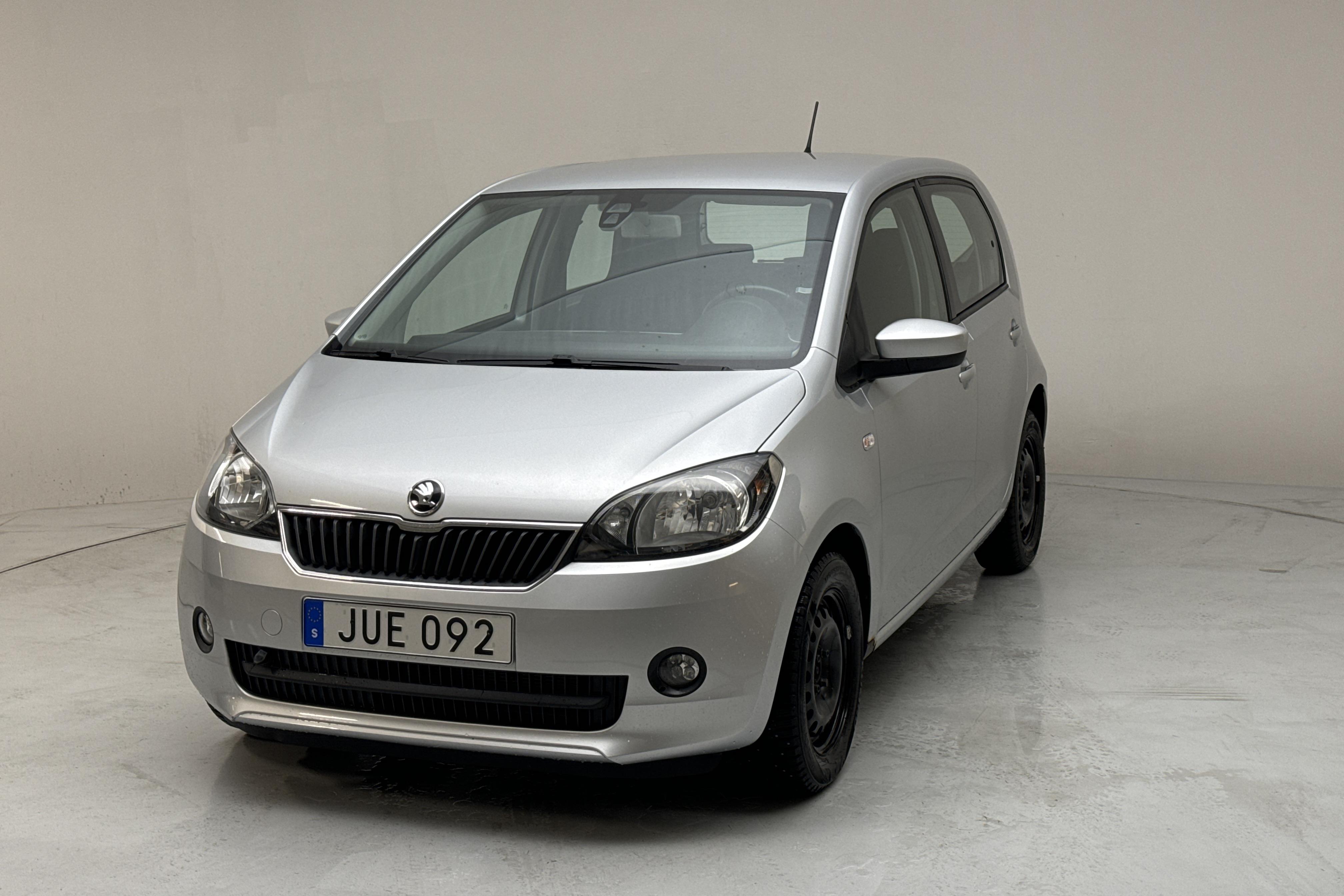 Skoda Citigo MPI 5dr CNG (68hk) - 120 880 km - Manualna - srebro - 2016