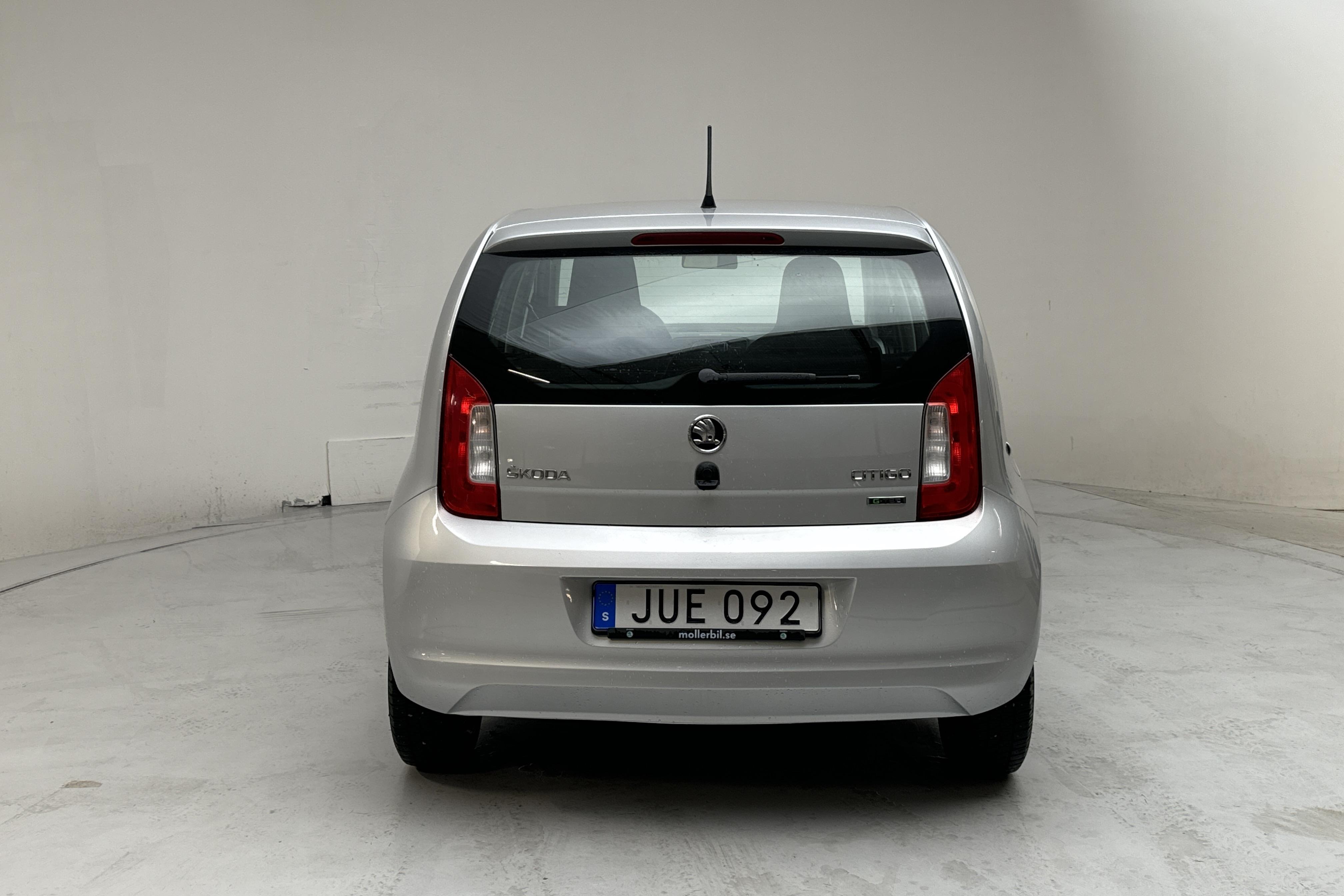 Skoda Citigo MPI 5dr CNG (68hk) - 120 880 km - Manualna - srebro - 2016