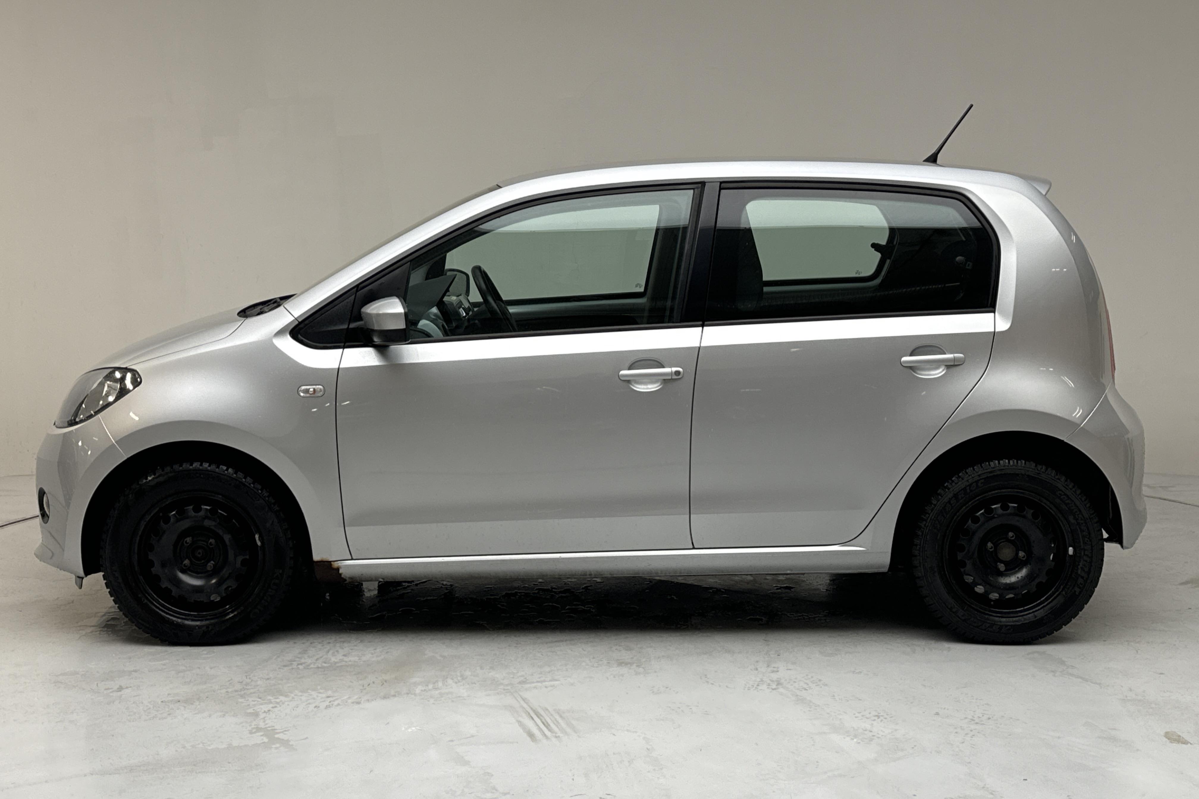 Skoda Citigo MPI 5dr CNG (68hk) - 120 880 km - Manualna - srebro - 2016