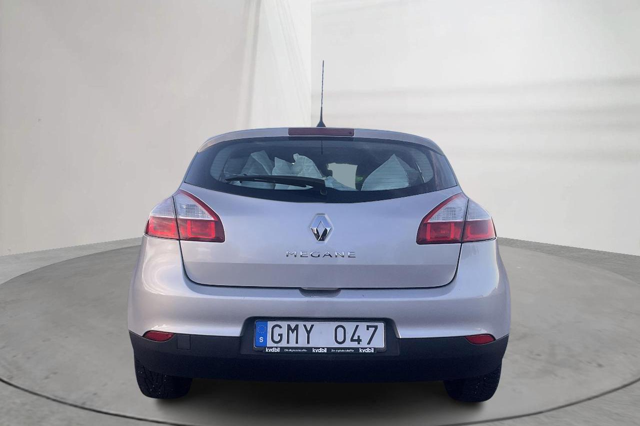 Renault Mégane Phas III 1.6 Eco2 Flex Fuel E85 5dr (110hk) - 135 780 km - Manuaalinen - hopea - 2010