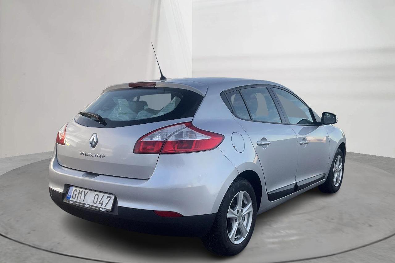 Renault Mégane Phas III 1.6 Eco2 Flex Fuel E85 5dr (110hk) - 135 780 km - Manuaalinen - hopea - 2010