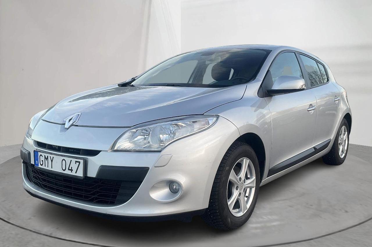 Renault Mégane Phas III 1.6 Eco2 Flex Fuel E85 5dr (110hk) - 135 780 km - Manuaalinen - hopea - 2010