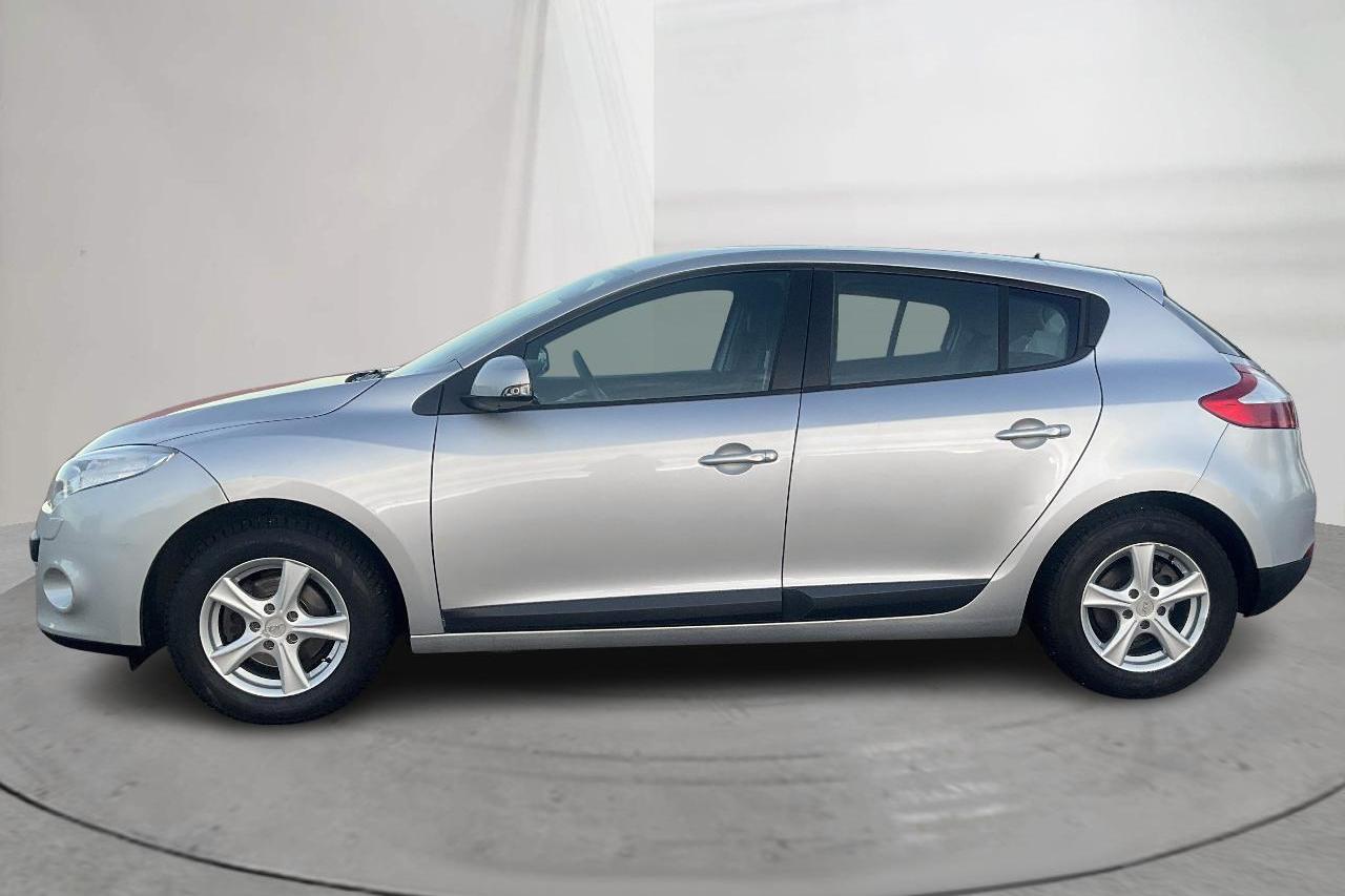 Renault Mégane Phas III 1.6 Eco2 Flex Fuel E85 5dr (110hk) - 135 780 km - Manuaalinen - hopea - 2010