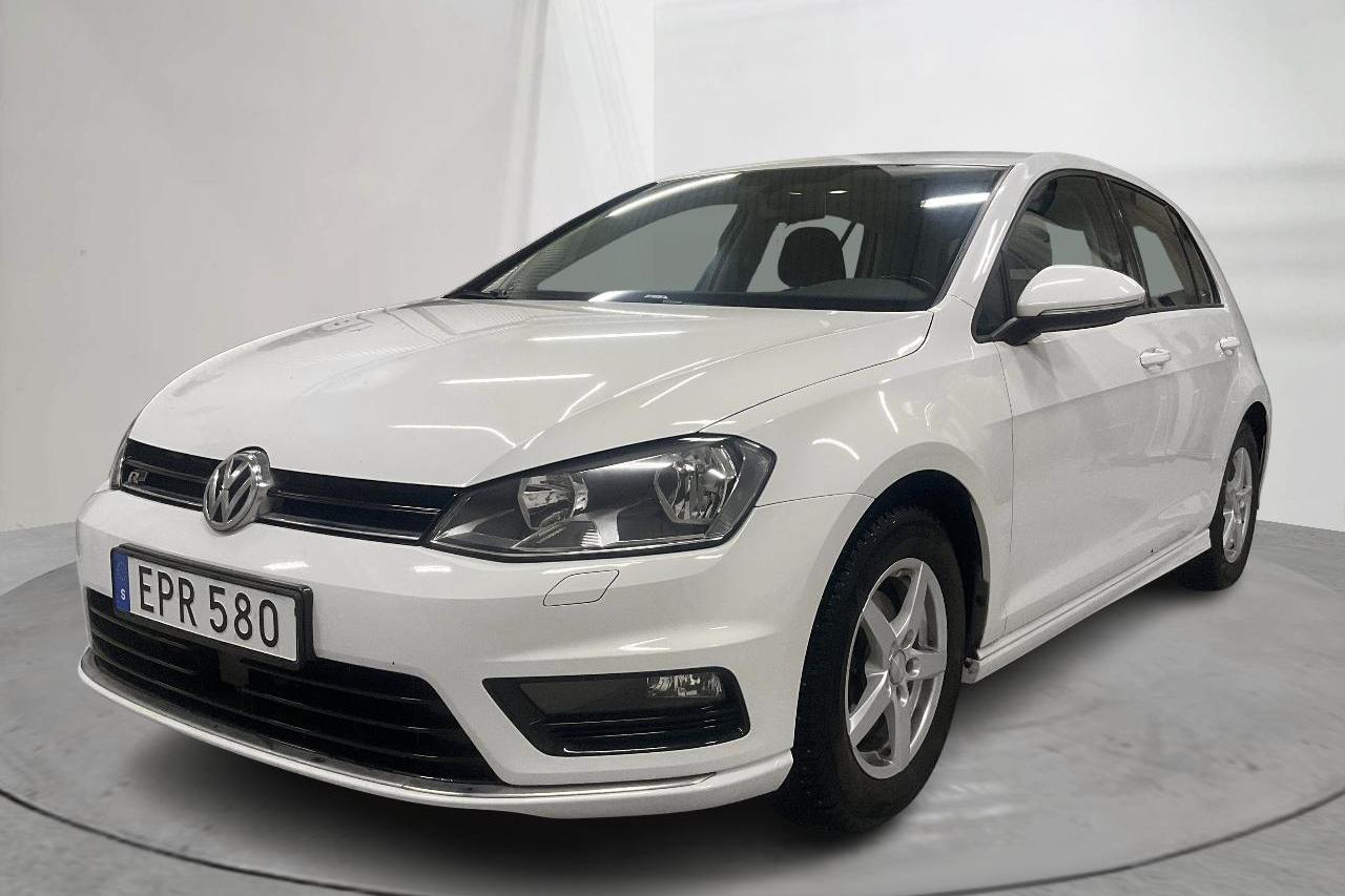 VW Golf VII 1.2 TSI 5dr (105hk) - 15 285 mil - Manuell - vit - 2015