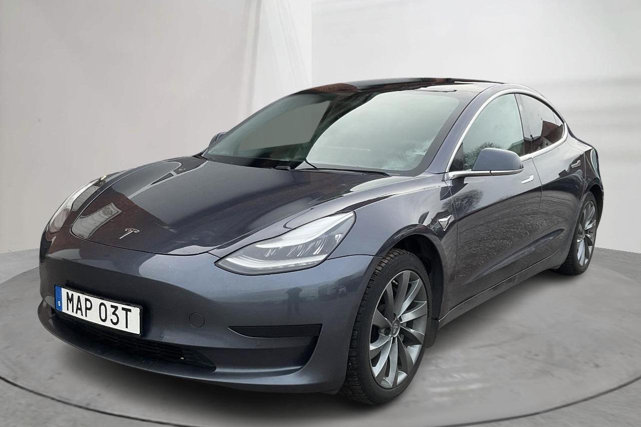 Tesla Model 3 Standard Range Plus RWD - 163 430 km - Automatyczna - szary - 2020