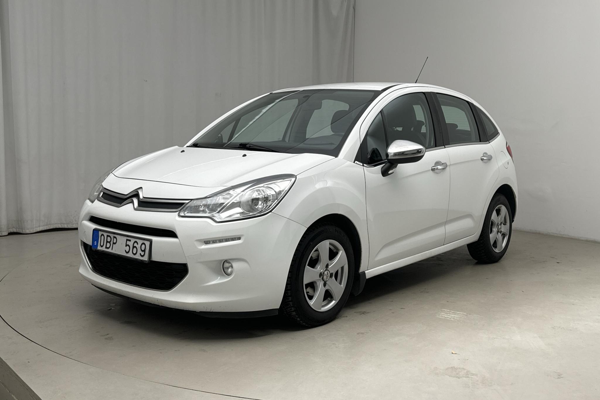 Citroen C3 e-HDi (70hk) - 170 940 km - Automatyczna - biały - 2014