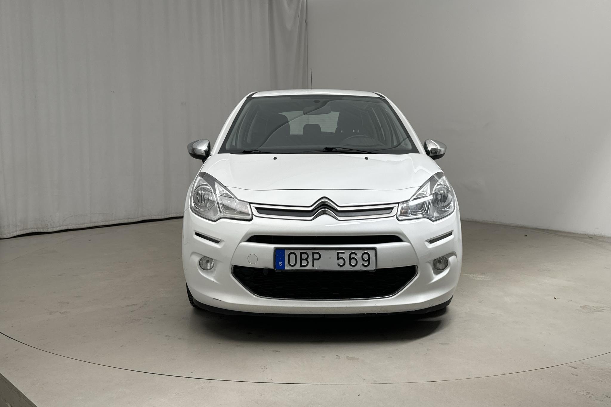 Citroen C3 e-HDi (70hk) - 170 940 km - Automatyczna - biały - 2014