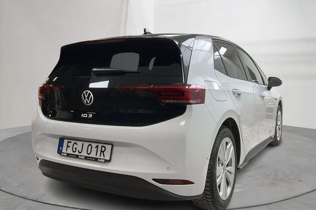 VW ID.3 58kWh (204hk) - 4 060 km - Automatic - white - 2023