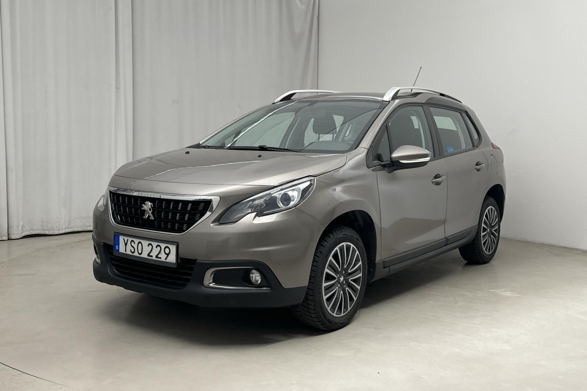 Peugeot 2008 1.2 VTi (82hk) - 168 990 km - Manual - gray - 2018