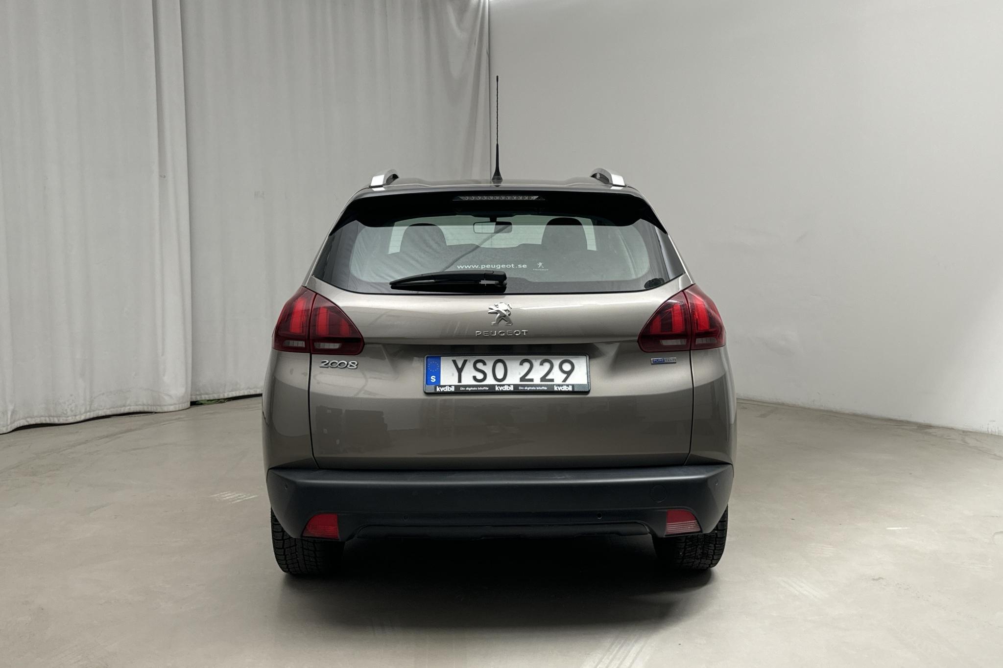 Peugeot 2008 1.2 VTi (82hk) - 168 990 km - Manual - gray - 2018