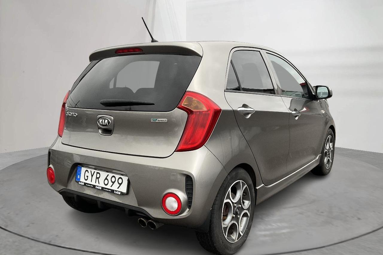 KIA Picanto 1.0 5dr (69hk) - 105 370 km - Manual - gray - 2016