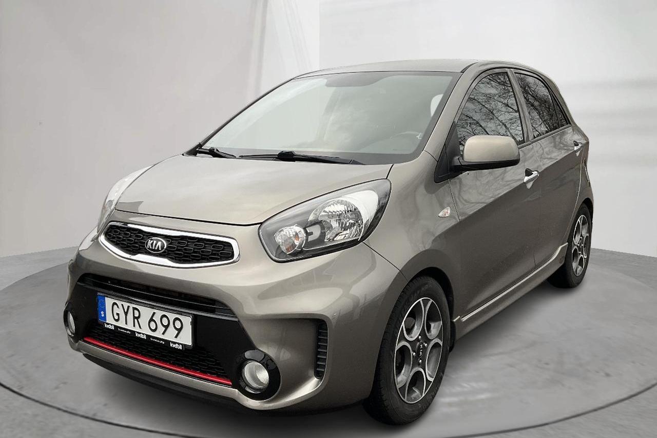 KIA Picanto 1.0 5dr (69hk) - 105 370 km - Manual - gray - 2016