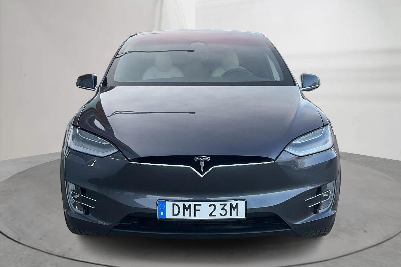 Tesla Model X Dual Motor Long Range AWD - 55 940 km - Automatyczna - szary - 2020